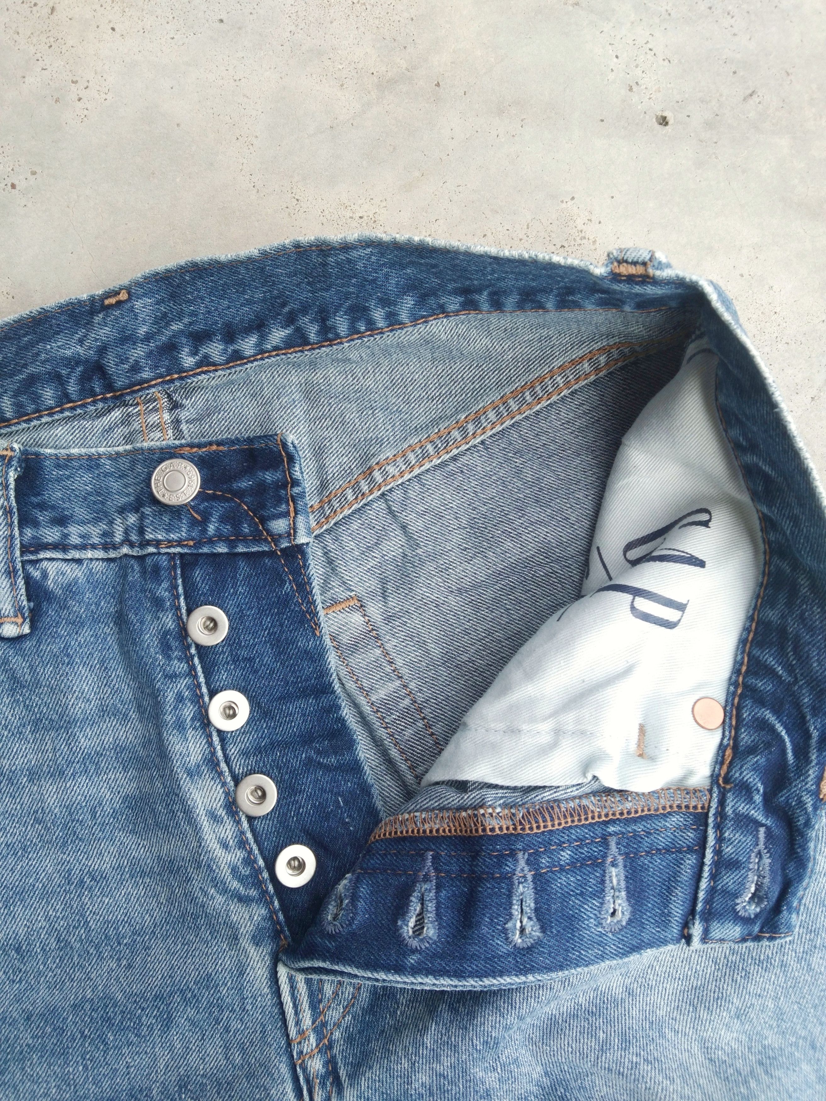 Gap Vintage Gap Loose Straight Baggy Distressed Jeans 30x30 Size US 30 / EU 46 - 6 Thumbnail