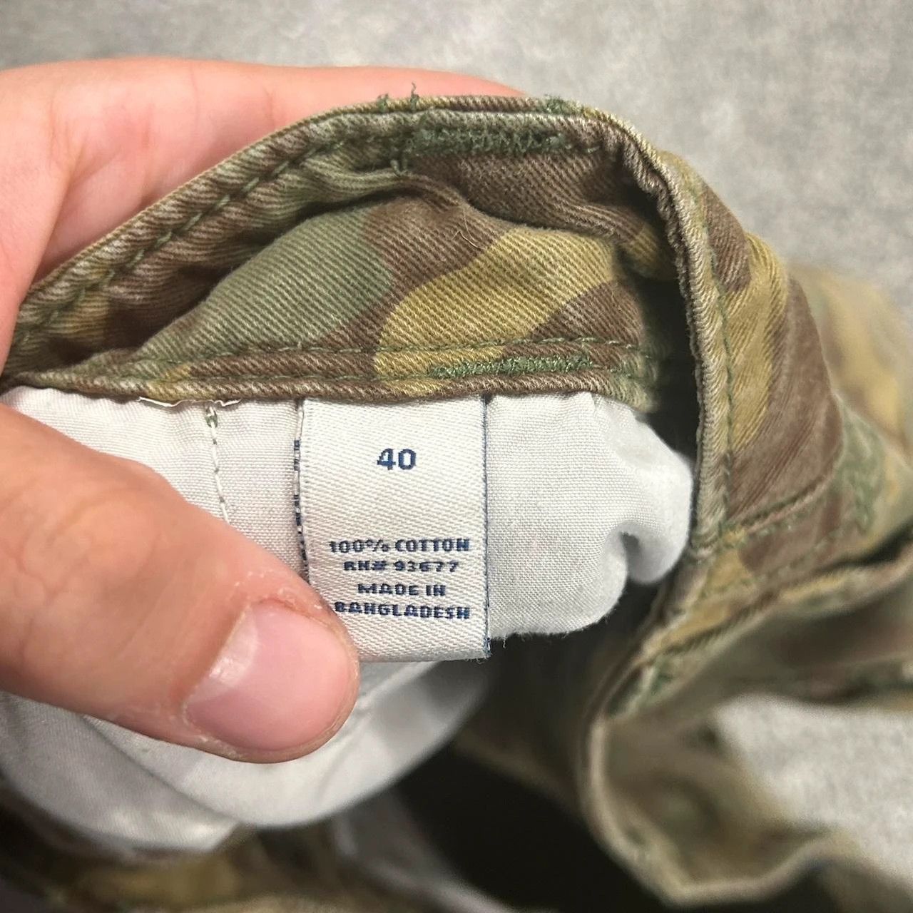 Vintage Green camo skater cargo shorts Size US 40 / EU 56 - 2 Thumbnail