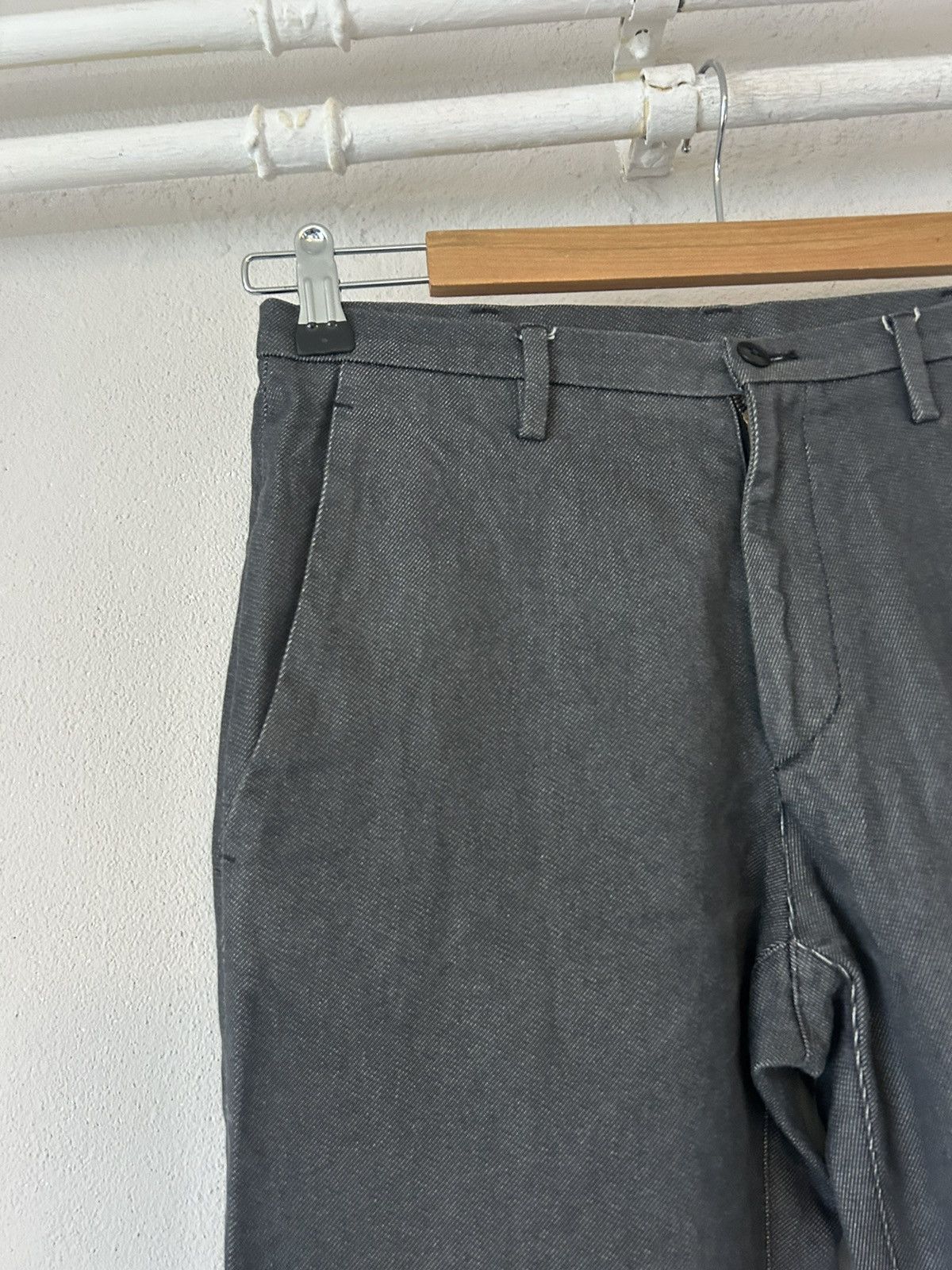 Miu Miu Charcoal Grey Slim-Fit Pants Size US 30 / EU 46 - 4 Thumbnail