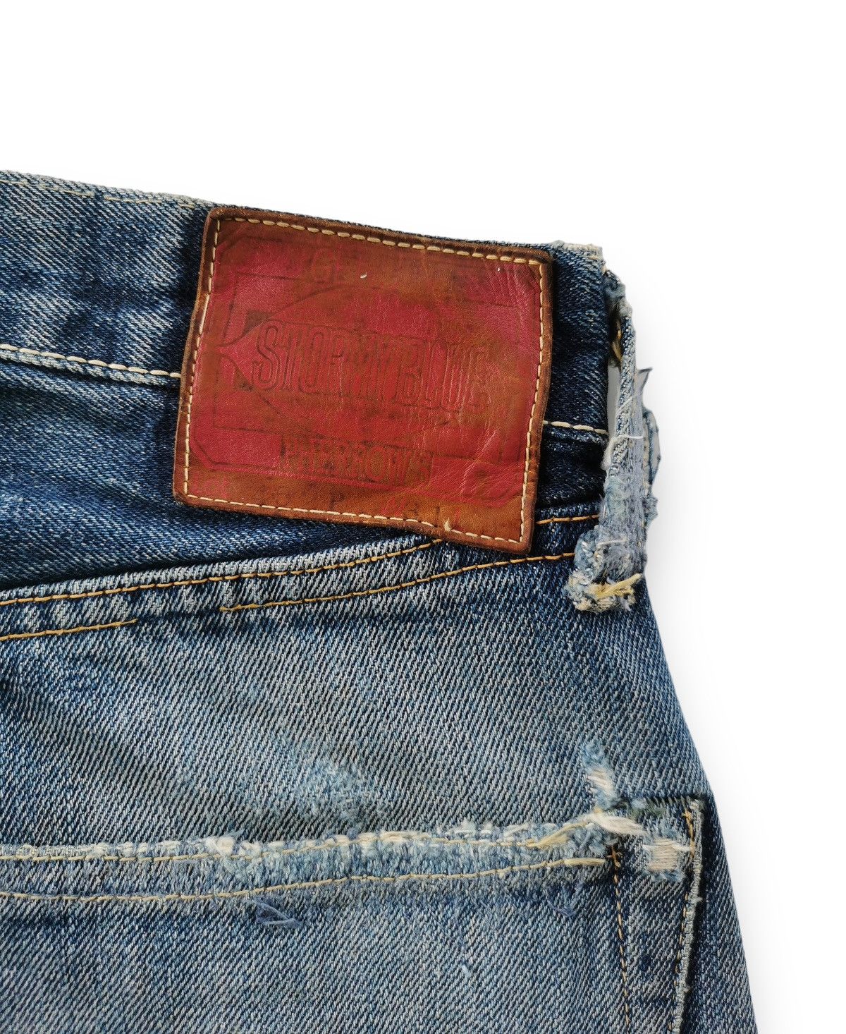Japanese Brand × Pherrow's Pherrows Selvedge Jeans Looklike Style Kurt Kobain Size US 29 - 8 Thumbnail
