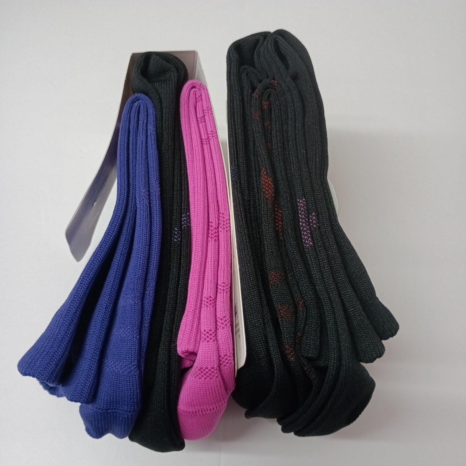 Hanes Hanes Mid Crew Socks 6 Pairs Women's Size 5-9 Assorted Size ONE SIZE - 5 Thumbnail