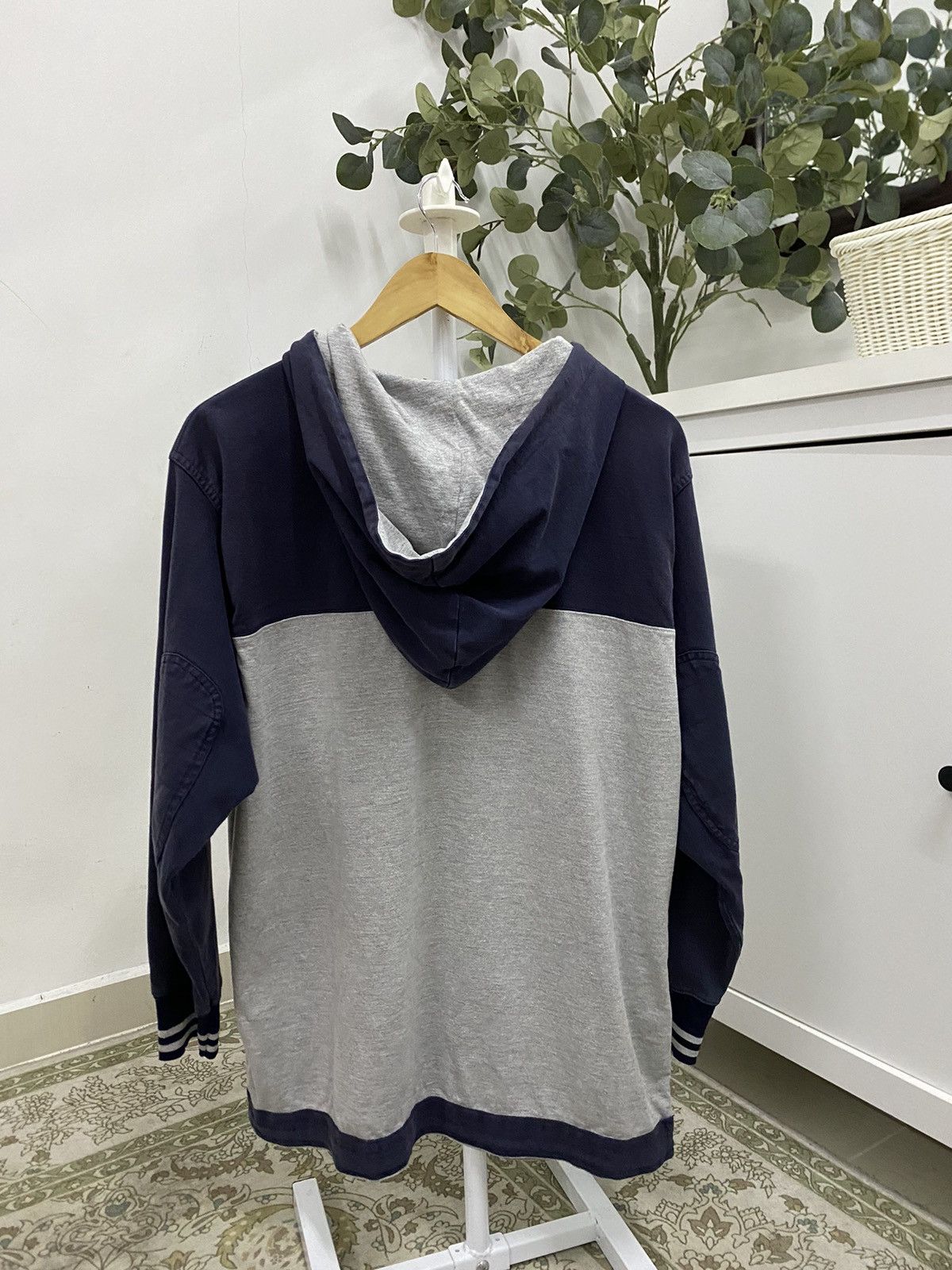 Timberland × Vintage Timberland Hoodie Pullover Button Size US L / EU 52-54 / 3 - 2 Thumbnail