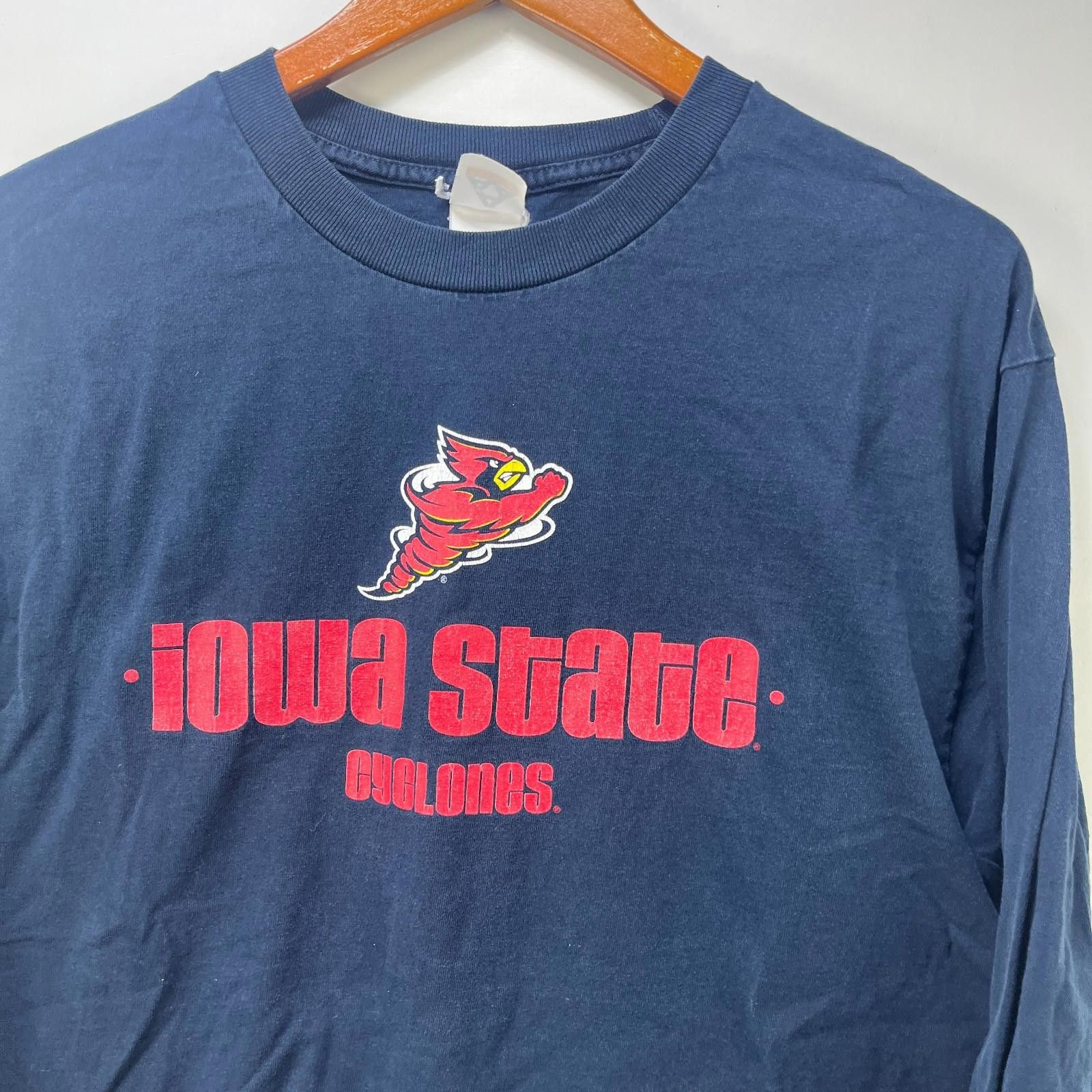 Other Vintage 90s Iowa State Cyclones Long Sleeve Shirt Large Size ONE SIZE - 2 Thumbnail