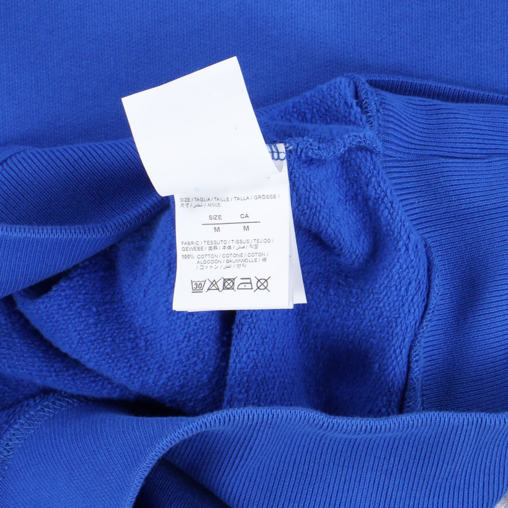 Off-White Blue Embroidered Half Arrow Oversized Sweatshirt Size US M / EU 48-50 / 2 - 4 Thumbnail