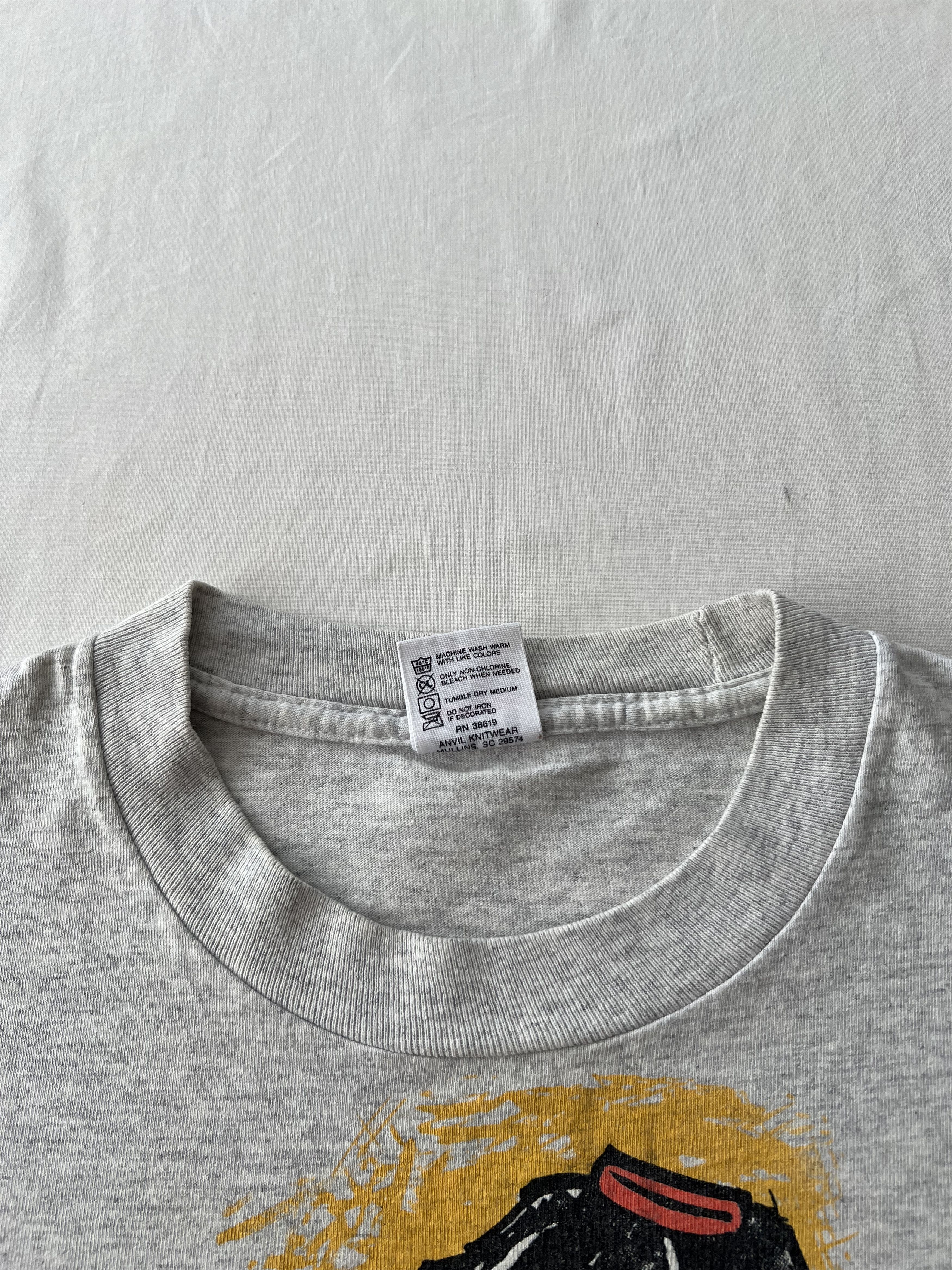 NBA Vintage 90s Seattle Supersonics NBA Gray T-shirt Size US M / EU 48-50 / 2 - 13 Thumbnail