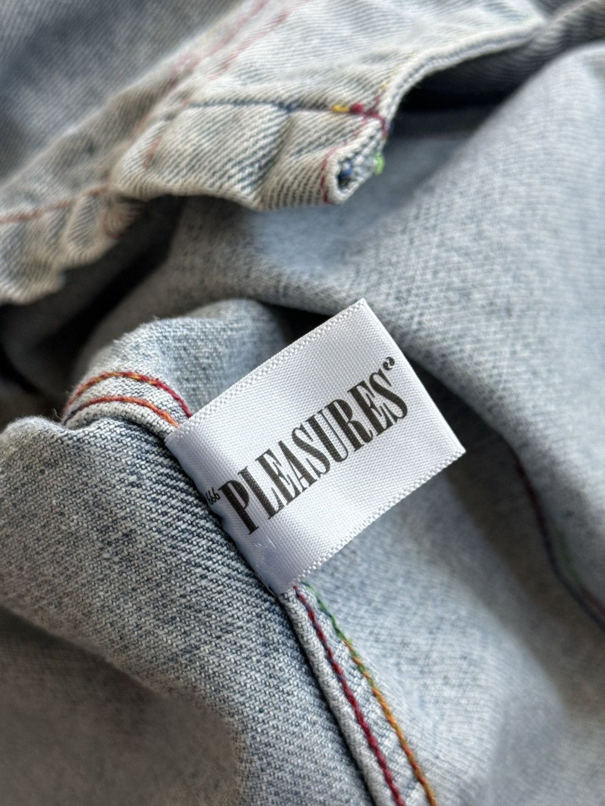 Pleasures Pleasures Now Denim overshirt jacket Size US S / EU 44-46 / 1 - 8 Thumbnail