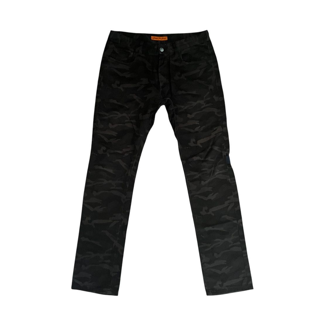 Designer × Raf Simons Raf Simons x Sterling Ruby Crim Neg Camo Pants AW14 Size US 32 / EU 48 - 2 Thumbnail