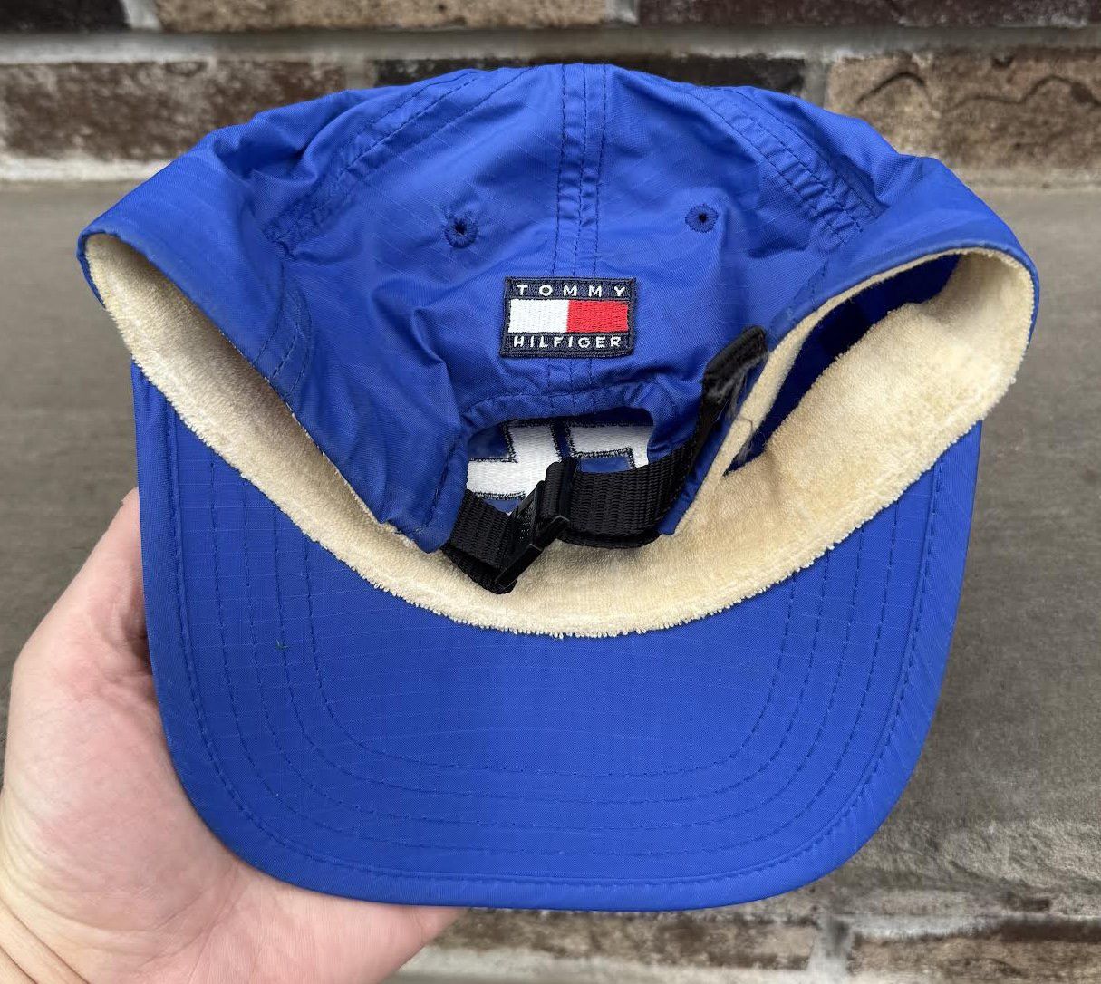 Tommy Hilfiger Vintage Tommy Hilfiger Athletic Gear Blue Hat Size ONE SIZE - 2 Thumbnail