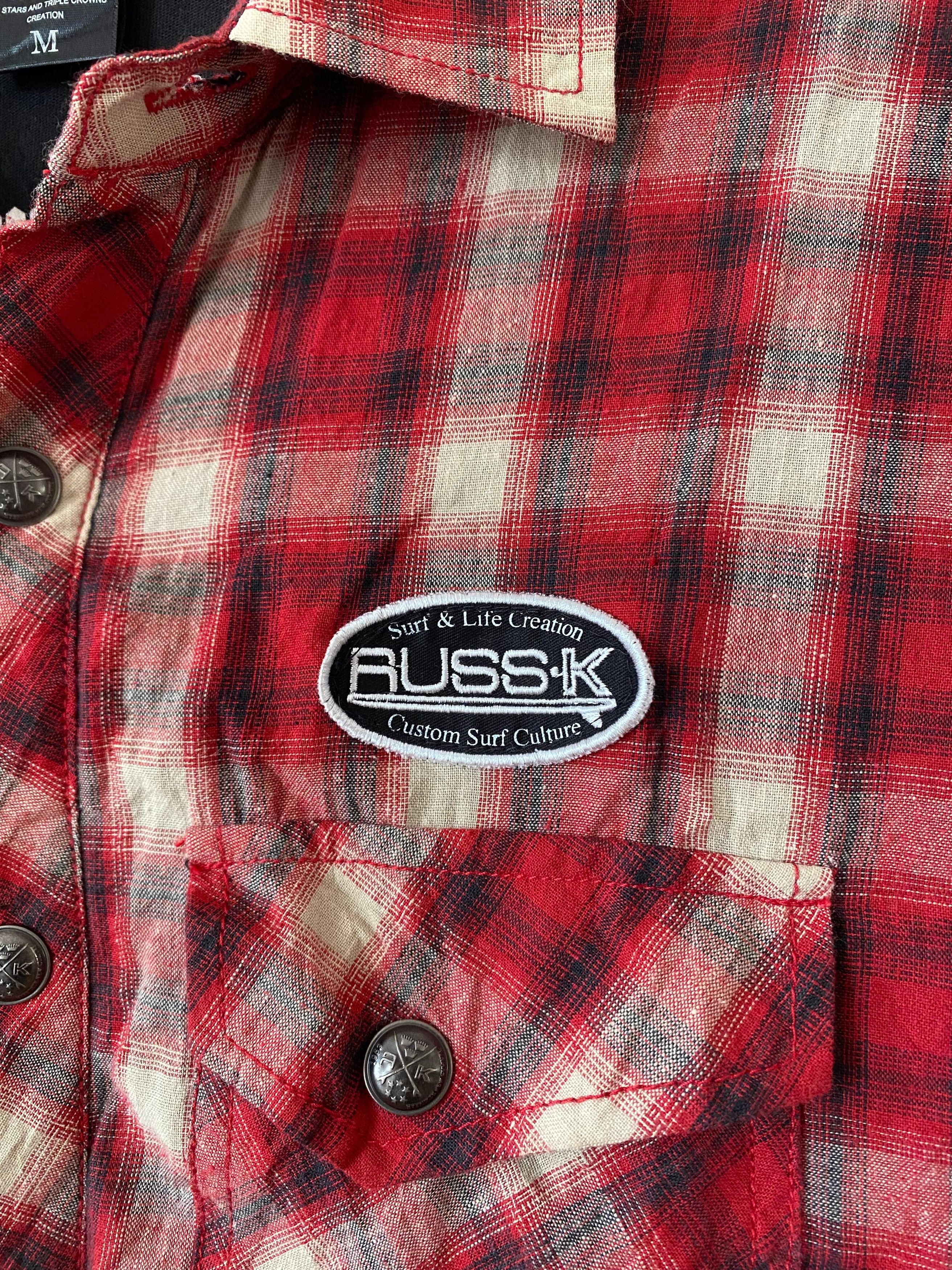 Japanese Brand Russk poem LongSleeve double layer ifsixwasnine Size US M / EU 48-50 / 2 - 4 Thumbnail