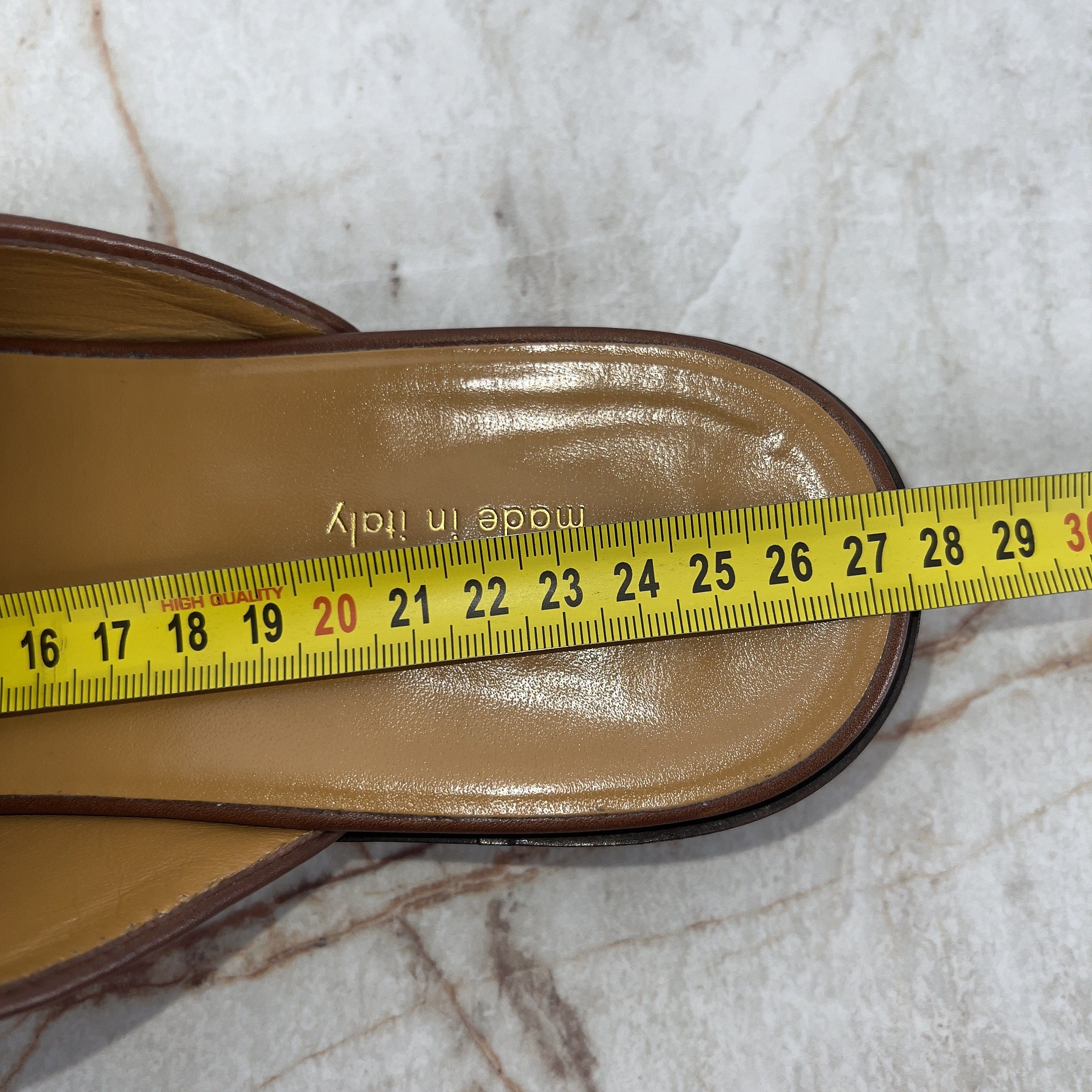 Gucci River Horsebit Sabot Clogs Mules Slippers Brown Leather Size US 8.5 / EU 41-42 - 11 Thumbnail