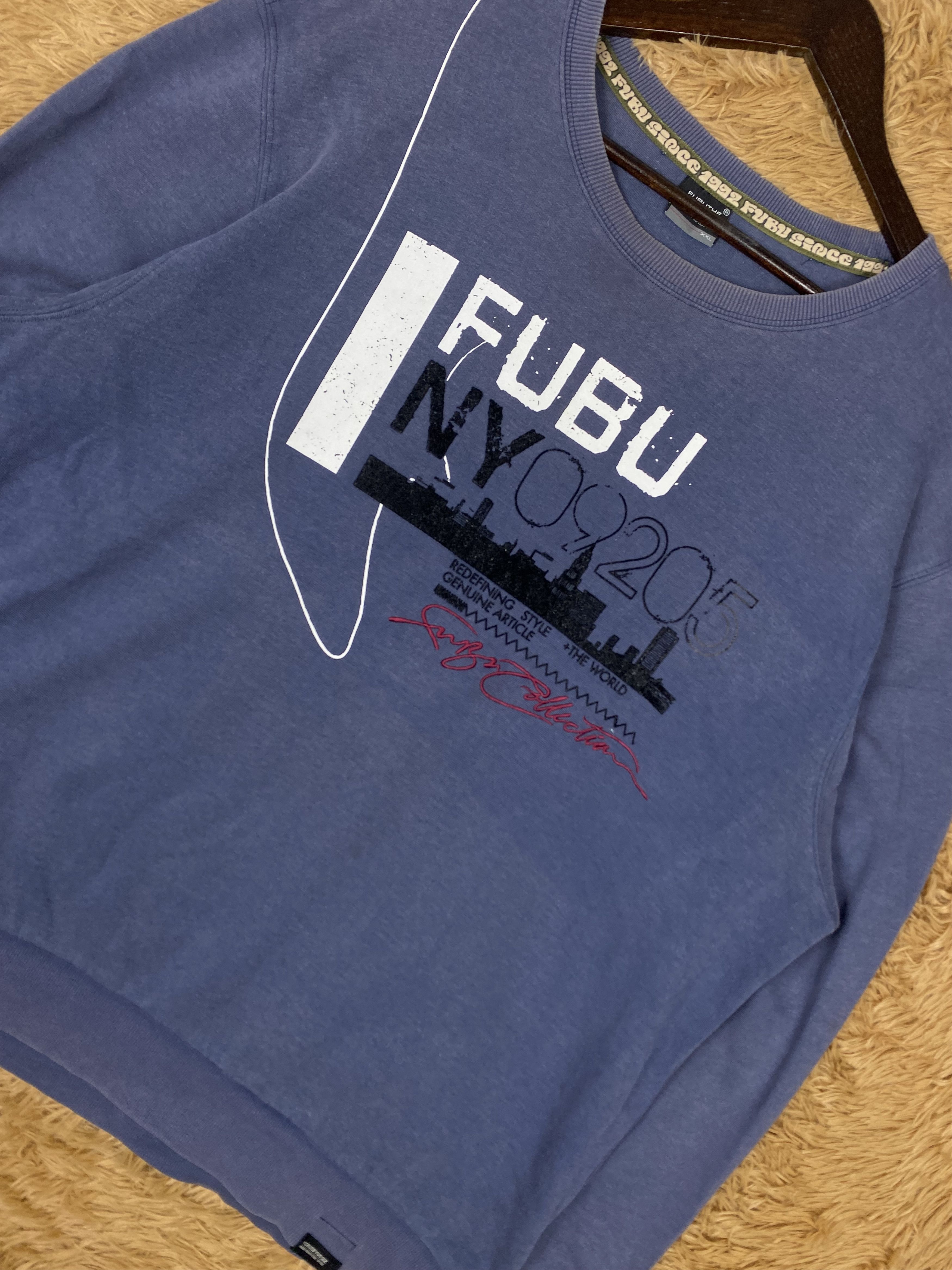 Fubu Vintage Fubu Hip Hop Sweatshirts PS0245 Size US XXL / EU 58 / 5 - 2 Thumbnail