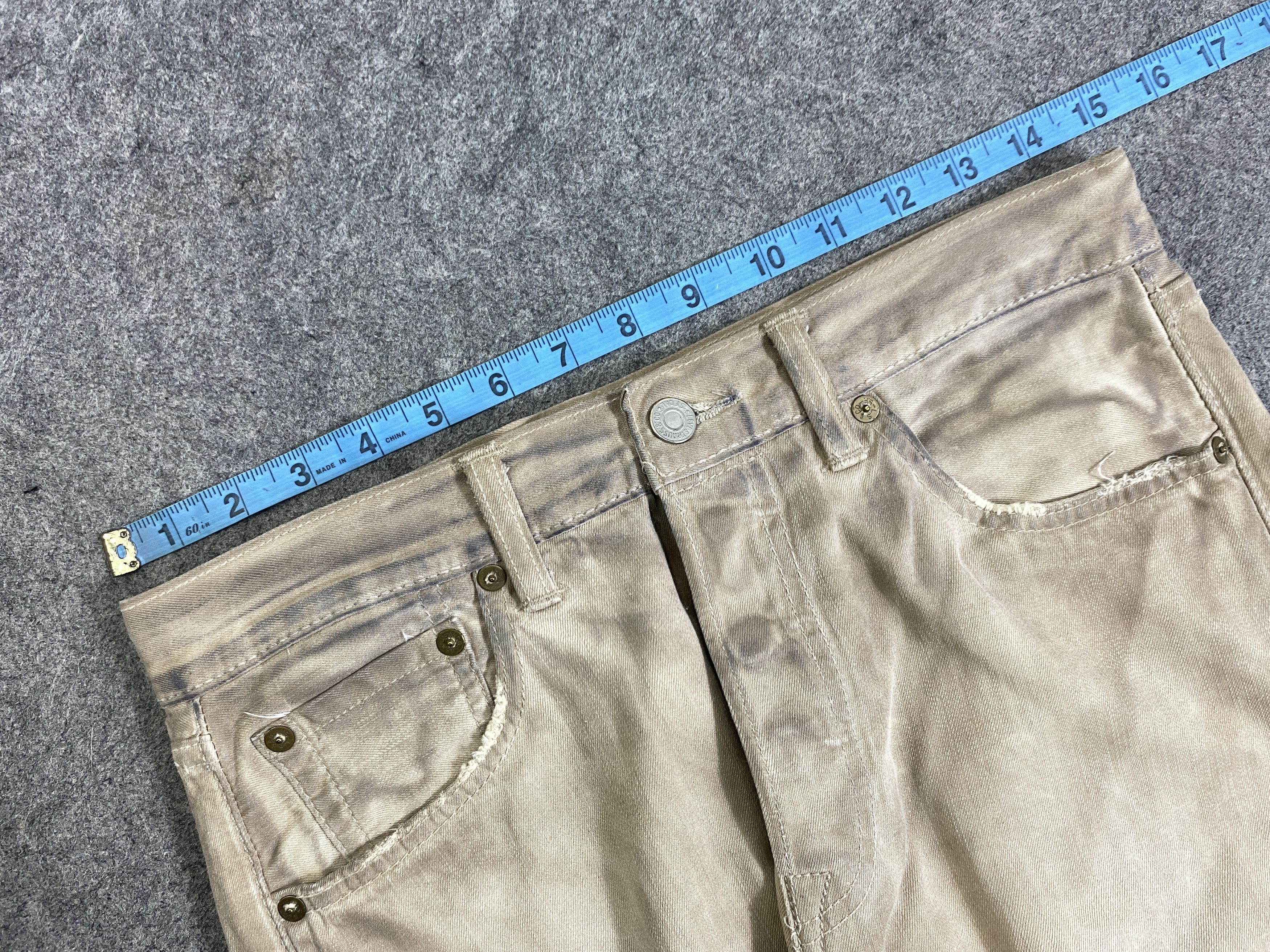 Levi's Dirty Khaki Vintage Levis 501 Jeans 30x25.5 - JN3180 Size US 30 / EU 46 - 5 Thumbnail