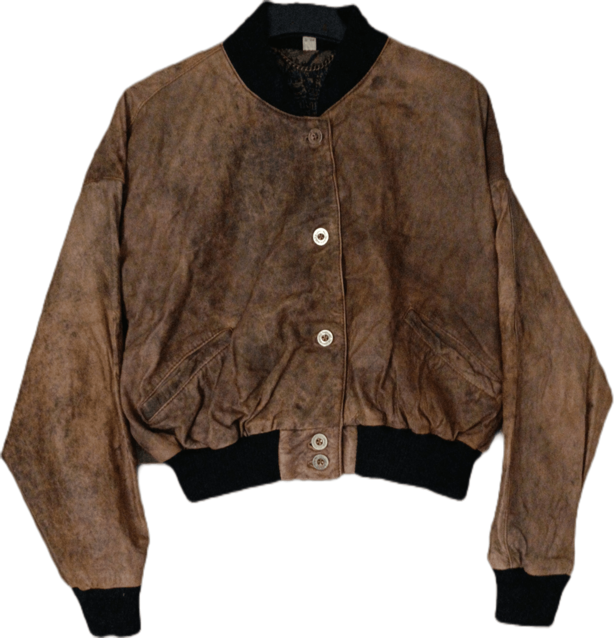 Vintage Vintage militaires equipment bomber leather jacket Size XL / US 12-14 / IT 48-50 - 1 Thumbnail