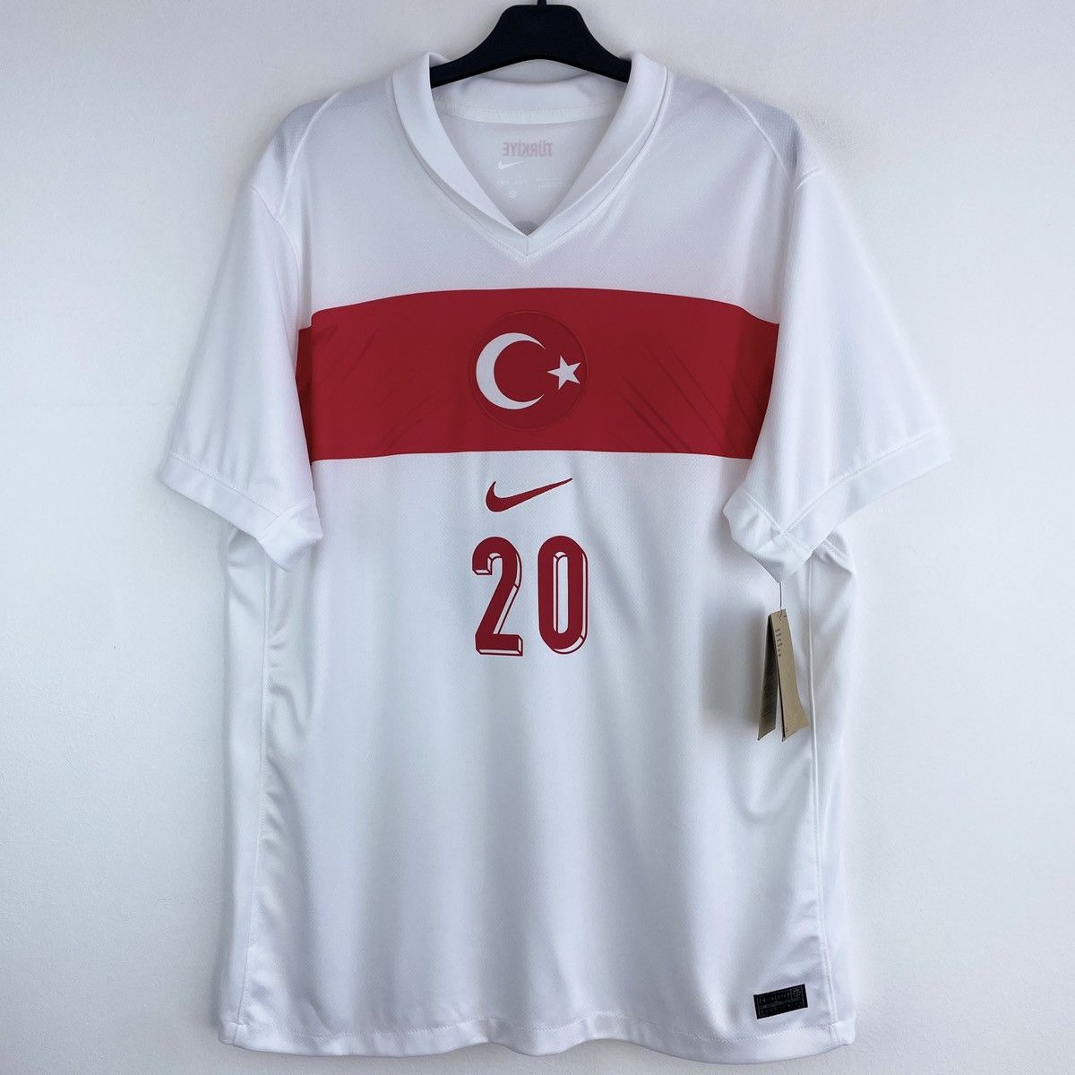 Nike Turkey Ferdi Kadioglu Nike Jersey Shirt Men 2024/2025 sz XL Size US XL / EU 56 / 4 - 2 Thumbnail