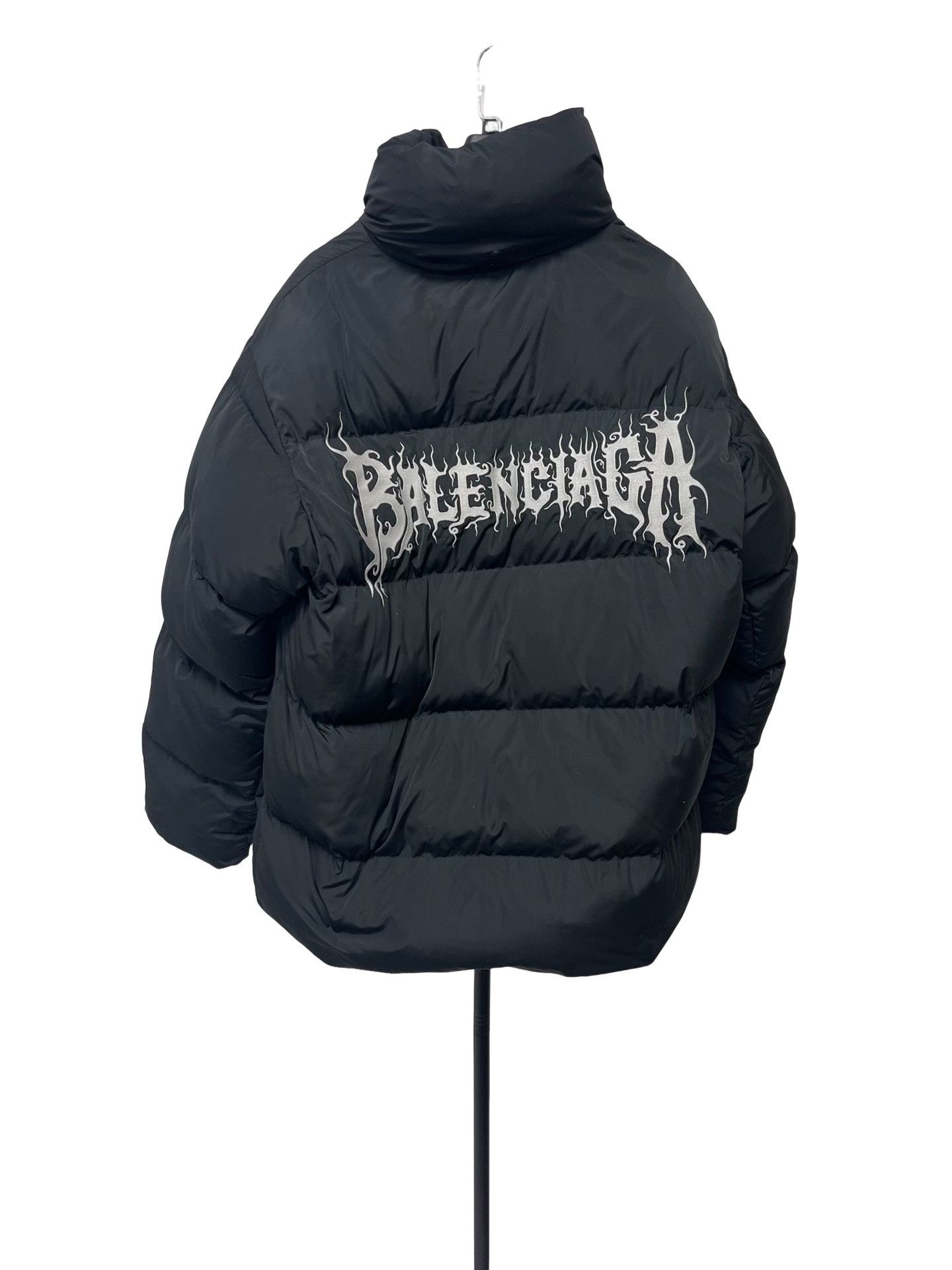 Balenciaga Balenciaga Metal Logo Puffer Jacket Size 48 Size US M / EU 48-50 / 2 - 1 Thumbnail