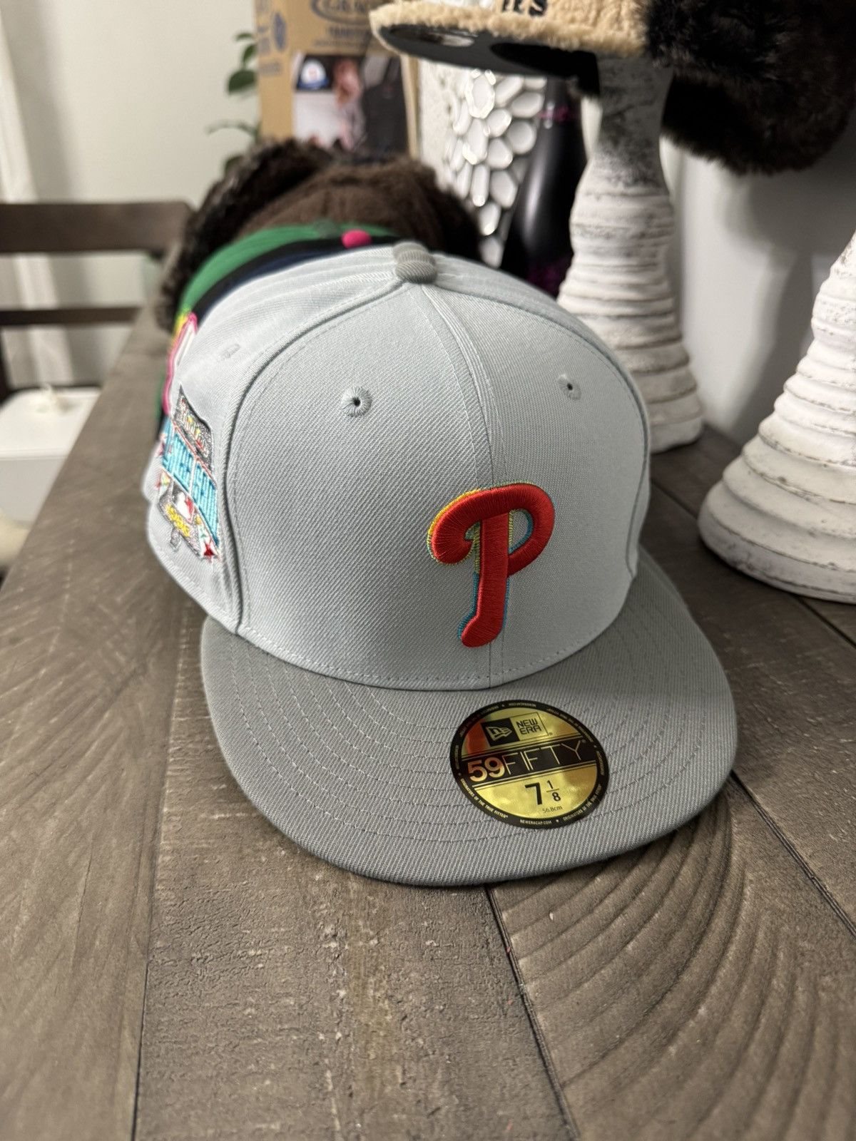 Hat Club × MyFitteds × New Era 7 1/8 Myfitteds Philadelphia Phillies Playstation Size ONE SIZE - 1 Thumbnail