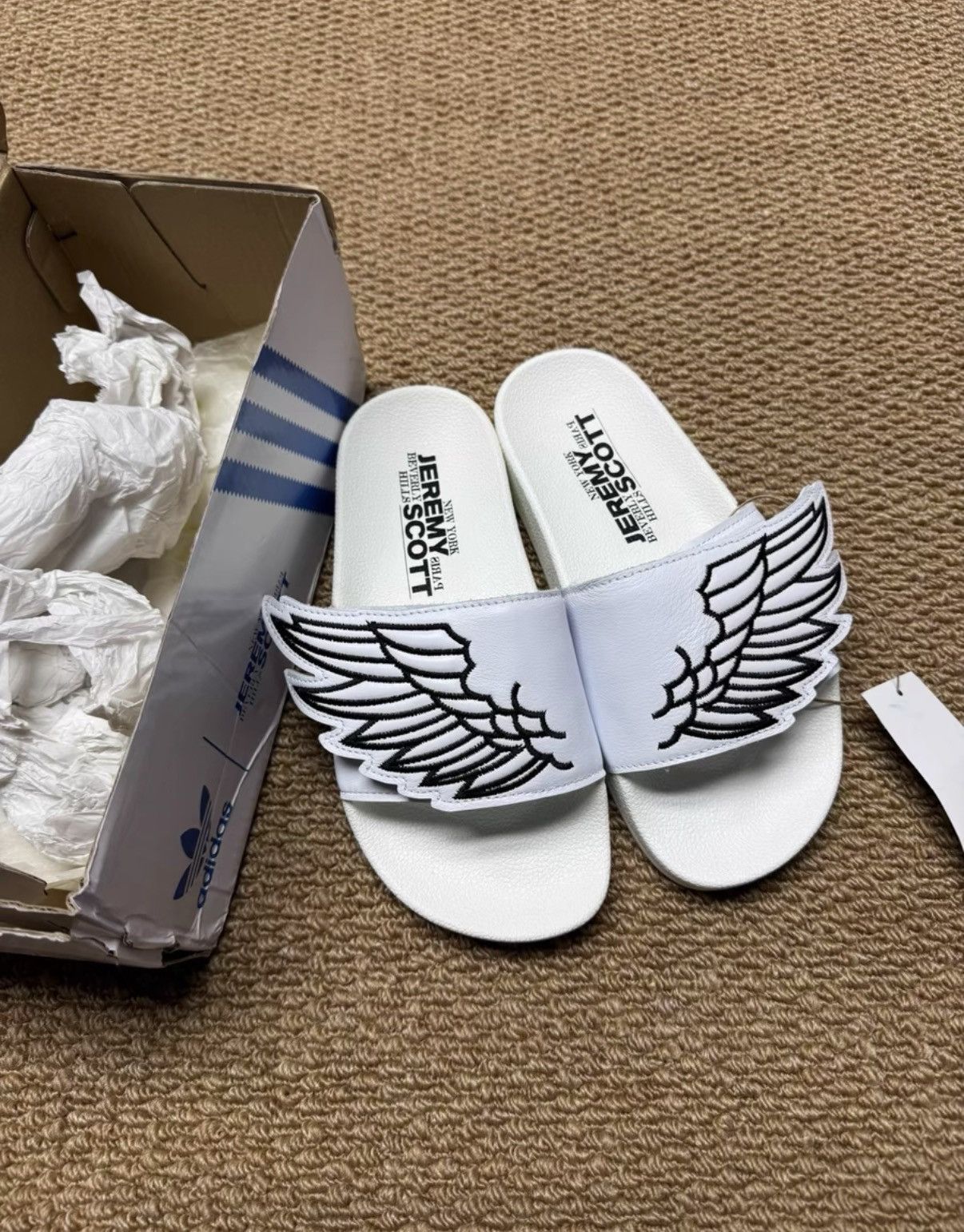 Adidas Adidas Jeremy Scott Wings Slide K37 Size US 8 / IT 38 - 2 Thumbnail