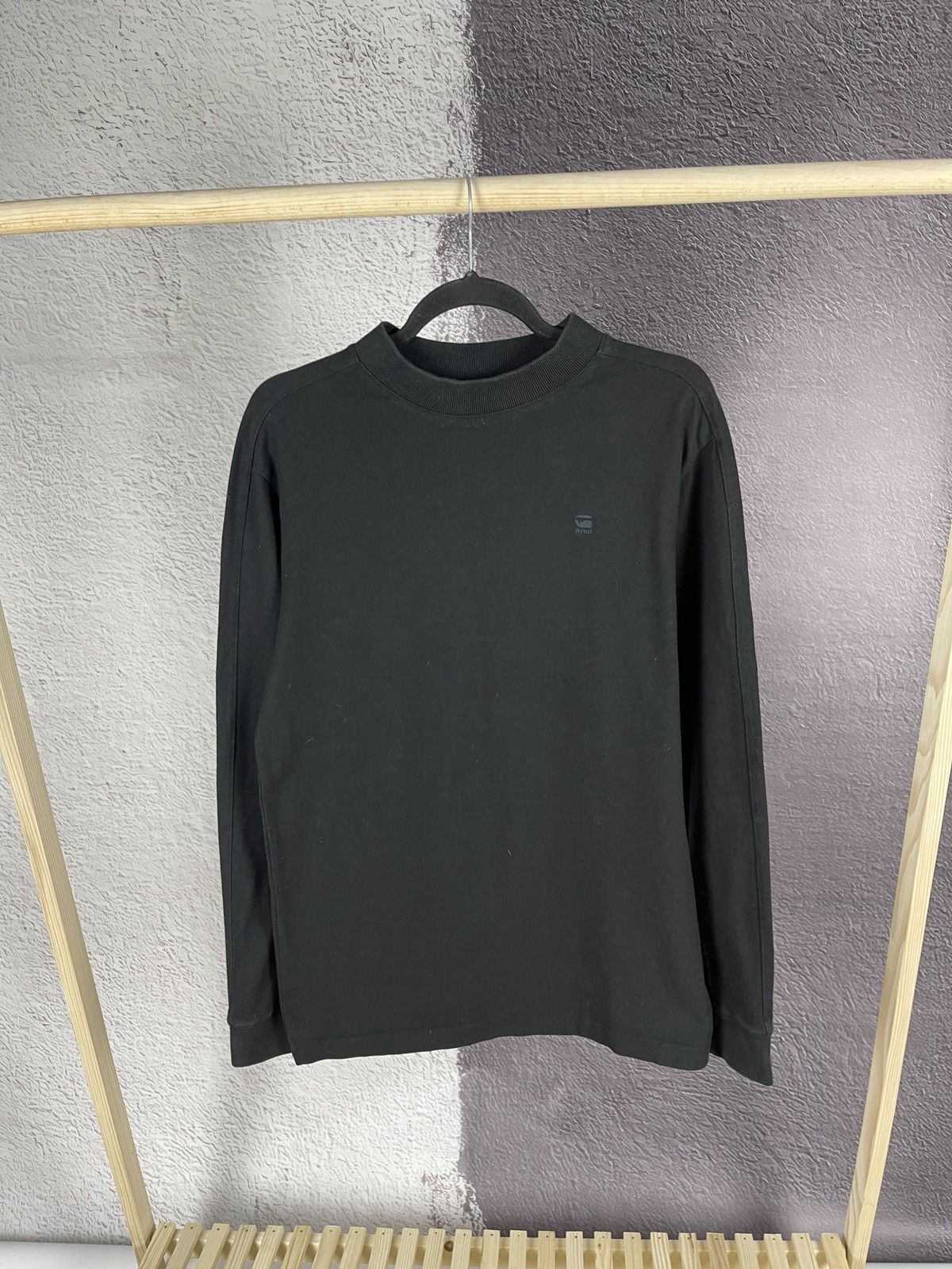 G-Star G-Star Raw Korpaz Mock neck R long sleeve tee shirt Size US S / EU 44-46 / 1 - 1 Thumbnail