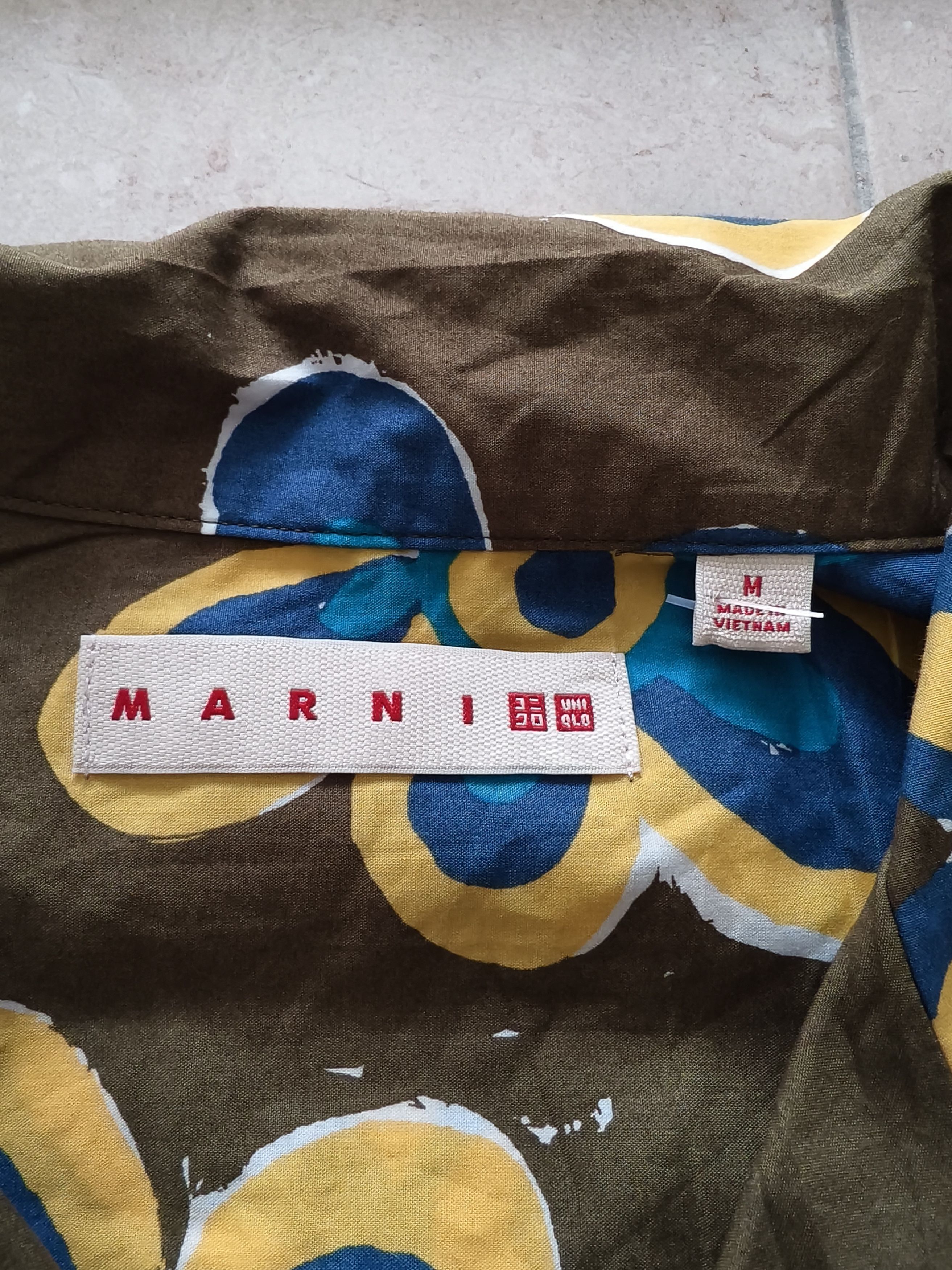 Marni × Uniqlo 🔥STEALS🔥Very Rare Marni Uniqlo Hawaii Pocket Shirt Size US M / EU 48-50 / 2 - 4 Thumbnail