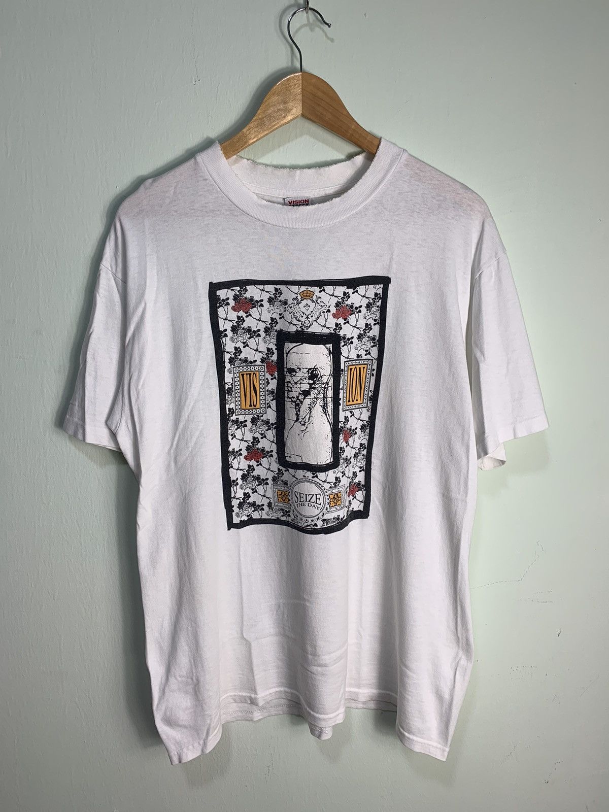 Vision Streetwear Vintage Vision Streetwear Seize the day tees Size US L / EU 52-54 / 3 - 1 Thumbnail