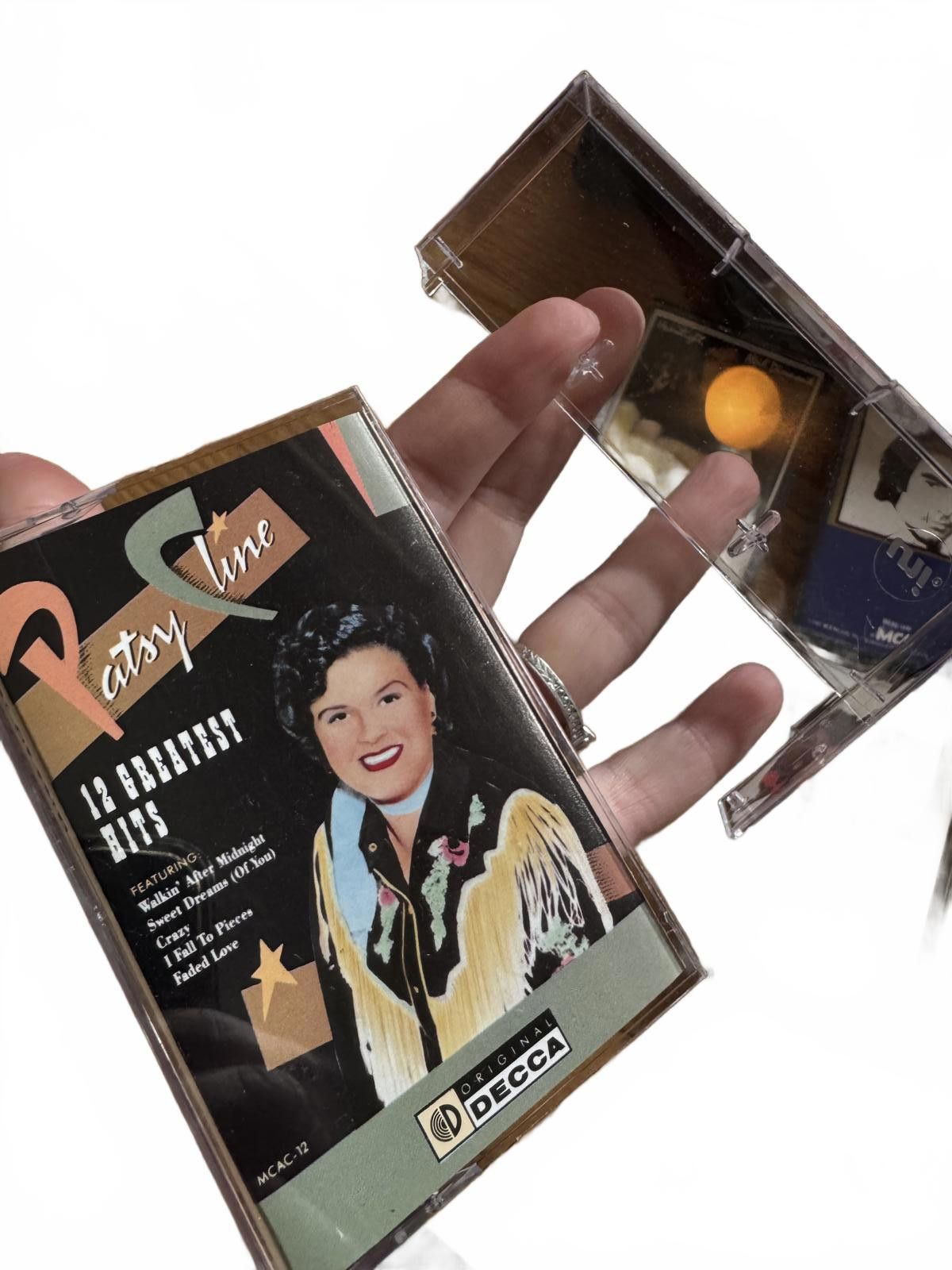 Other Vintage Country Music Cassette Tape Collection with Case Size ONE SIZE - 3 Thumbnail