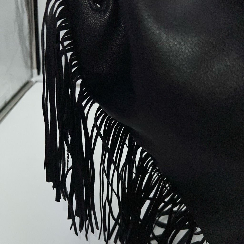 Victoria's Secret Victoria’s Secret Faux Leather With Fringe Large Backpack Size ONE SIZE - 4 Thumbnail