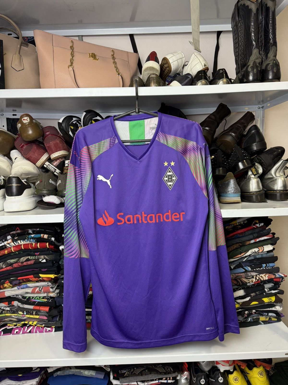Puma BORUSSIA MONCHENGLADBACH 2019 GOALKEEPER SHIRT JERSEY PUMA Size US L / EU 52-54 / 3 - 1 Thumbnail