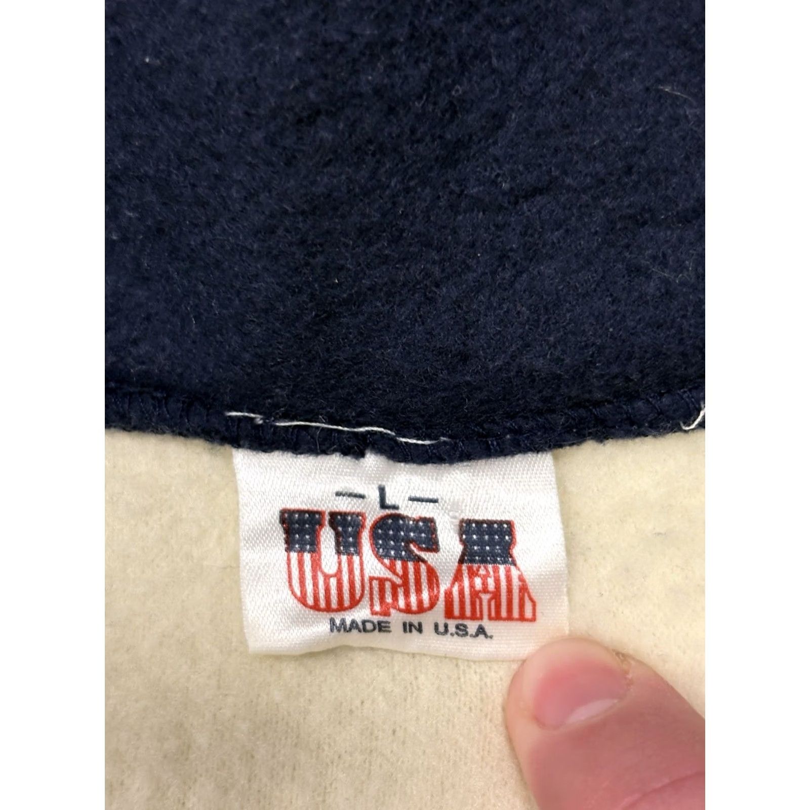 Vintage VINTAGE San Francisco Quarter Zip Fleece Jacket • Adult Large • Made USA • 90s Classic Minimalist Outdoor USA Men Jacket Size US L / EU 52-54 / 3 - 5 Thumbnail