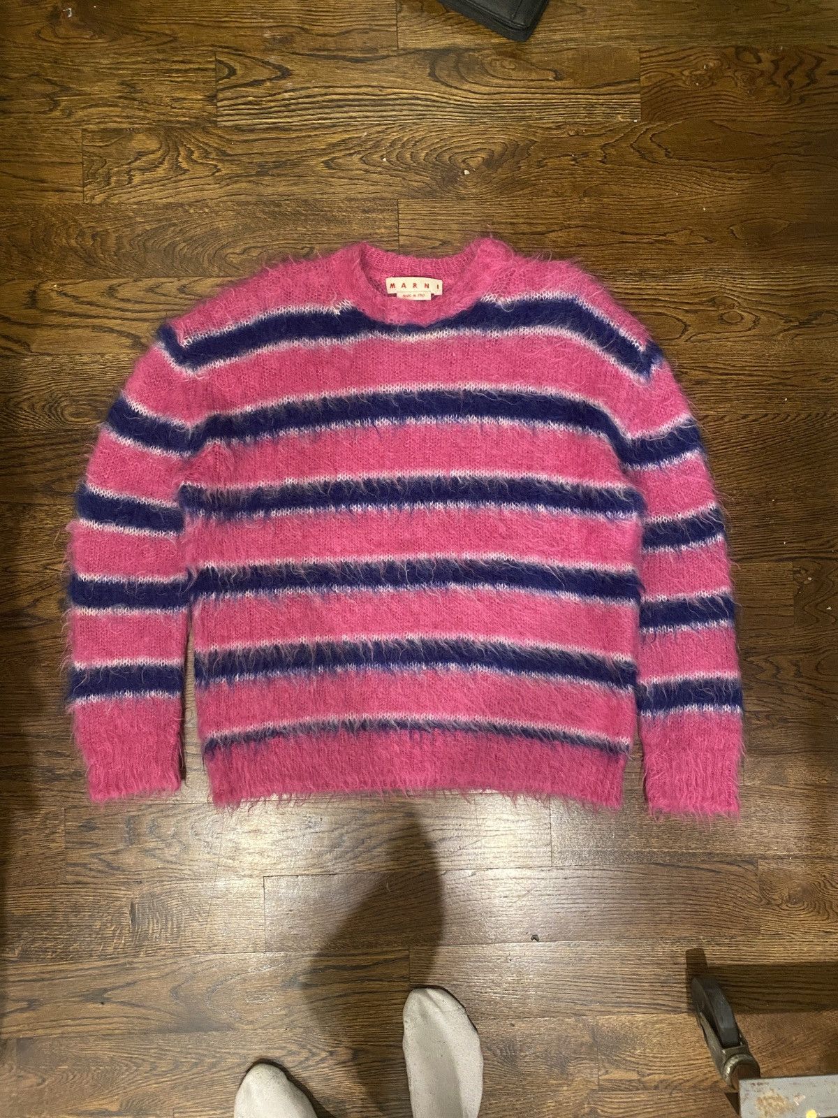 Image of Marni Mohair Sweater in Pink, Men's (Size XL)