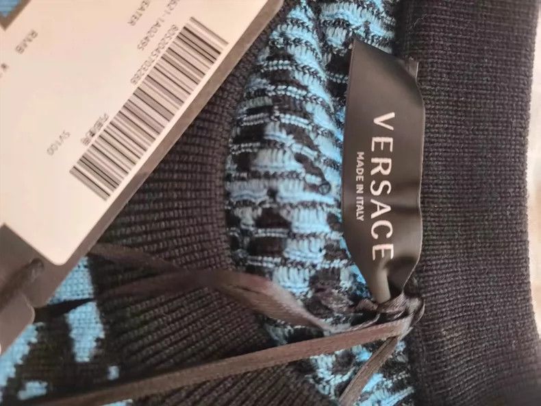 Versace Versace Wool presbyopia sweater Size US L / EU 52-54 / 3 - 4 Thumbnail