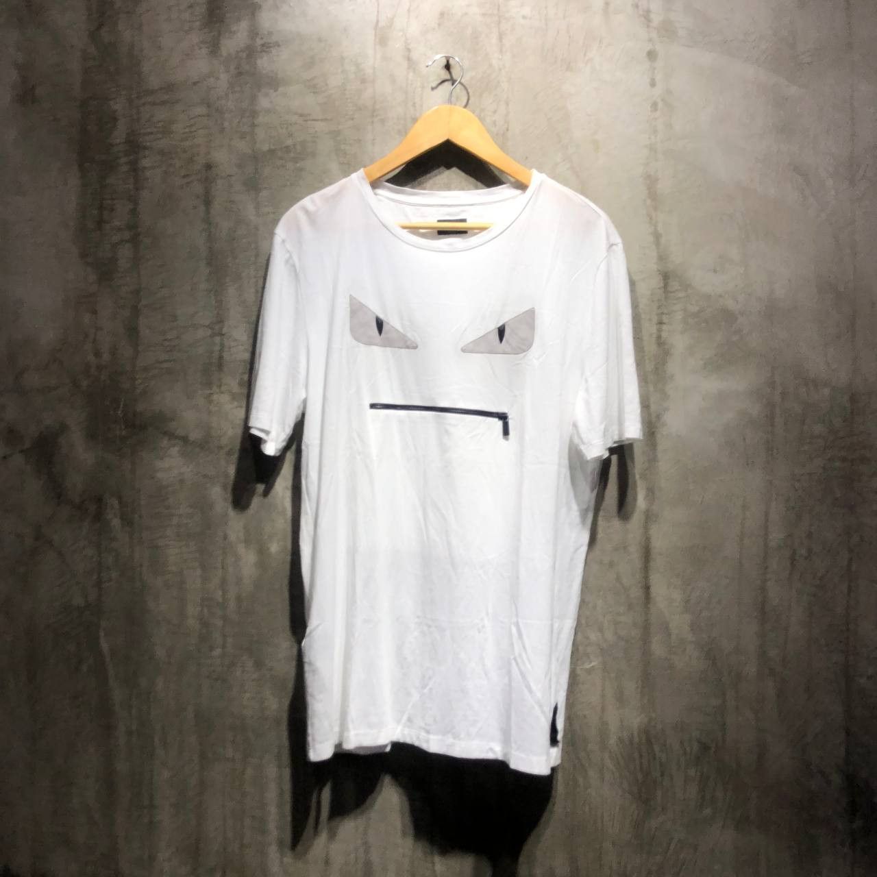 Fendi Fendi Monster Eyes Zip Tee Grailed