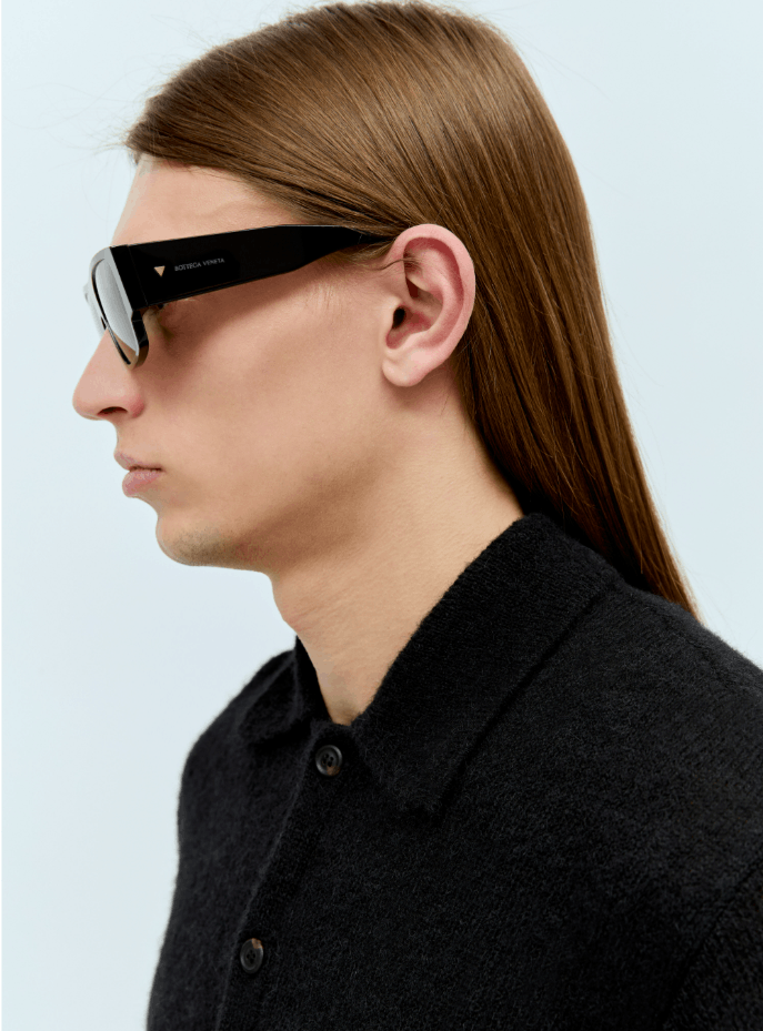 Bottega Veneta BNWT SS25 BOTTEGA VENETA SUNGLASSES BV1286S 001 Size ONE SIZE - 7 Thumbnail