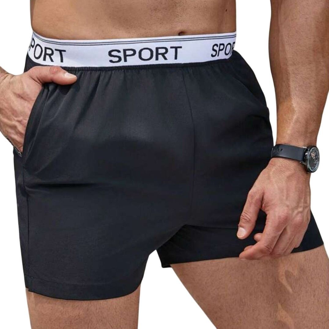 Shein Men's Boyfriend Loose Fit Quick-Dry Athletic Shorts, Size M Size US 34 / EU 50 - 1 Preview