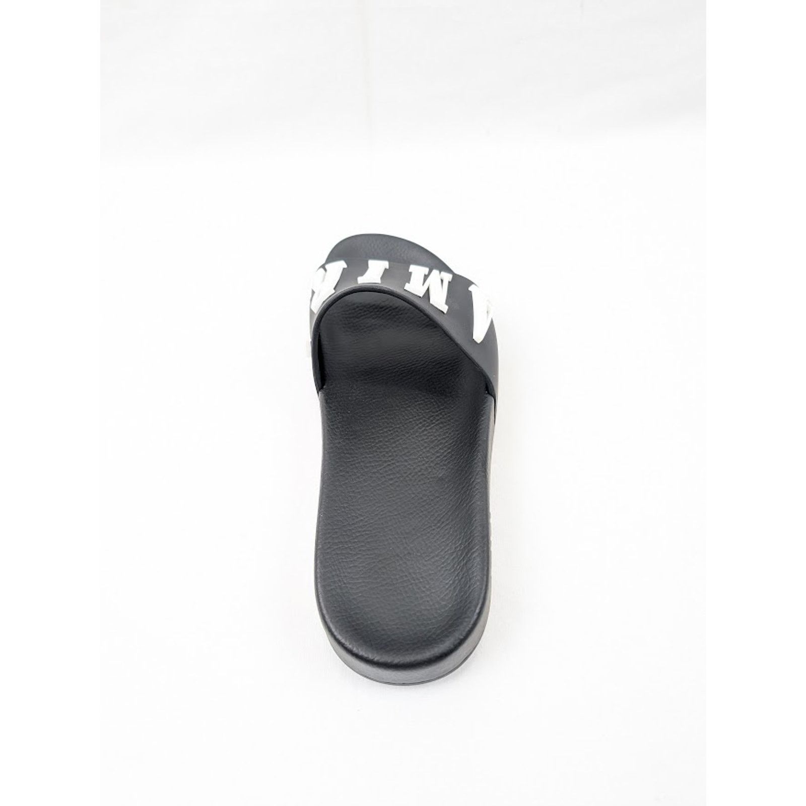 Amiri o1rshd1 Logo Pool Slide Slipper in Black/White Size US 14 / EU 47 - 11 Thumbnail