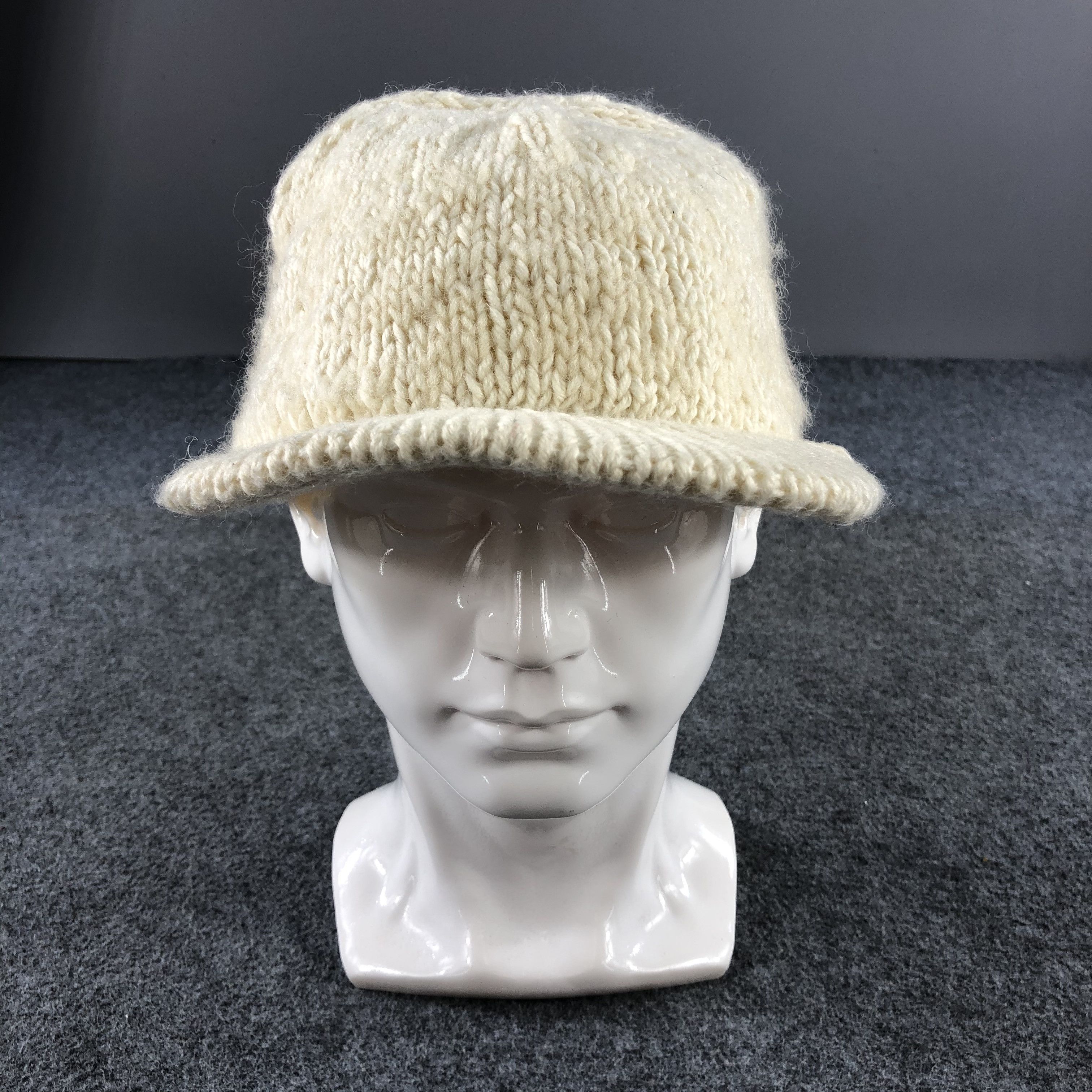 Vintage Odds The Natural Choices Wool Beanie Snowcap Snow Hat B501 Size ONE SIZE - 2 Thumbnail