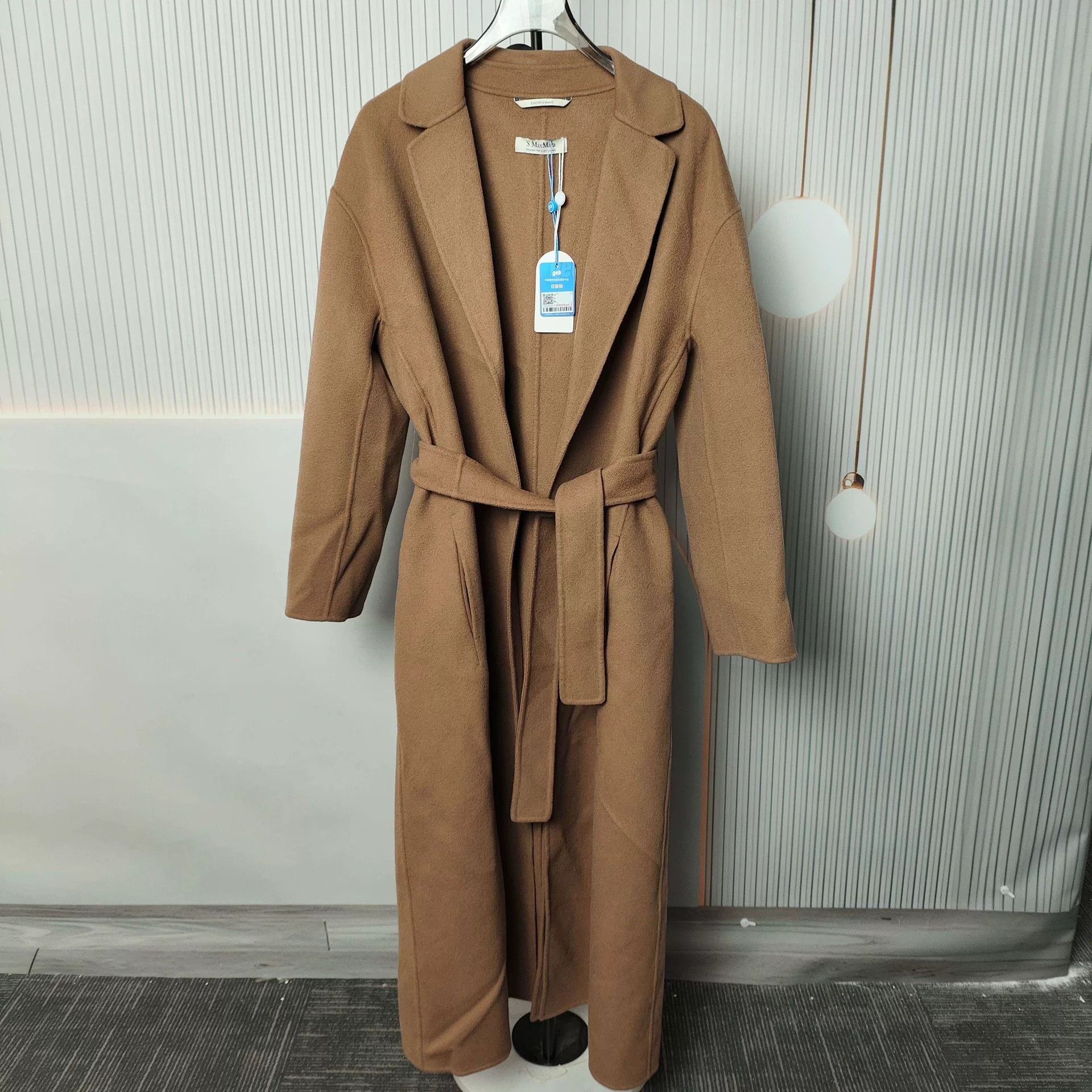 Max Mara MaxMara Long Cashmere Coat Brown Size US M / EU 48-50 / 2 - 1 Thumbnail