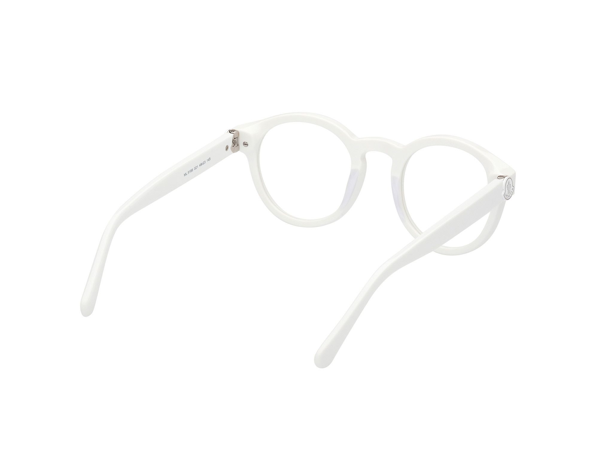 Moncler o1y0225 Size : OS / 49 mm Eyeglass Frame in White Size ONE SIZE - 3 Thumbnail