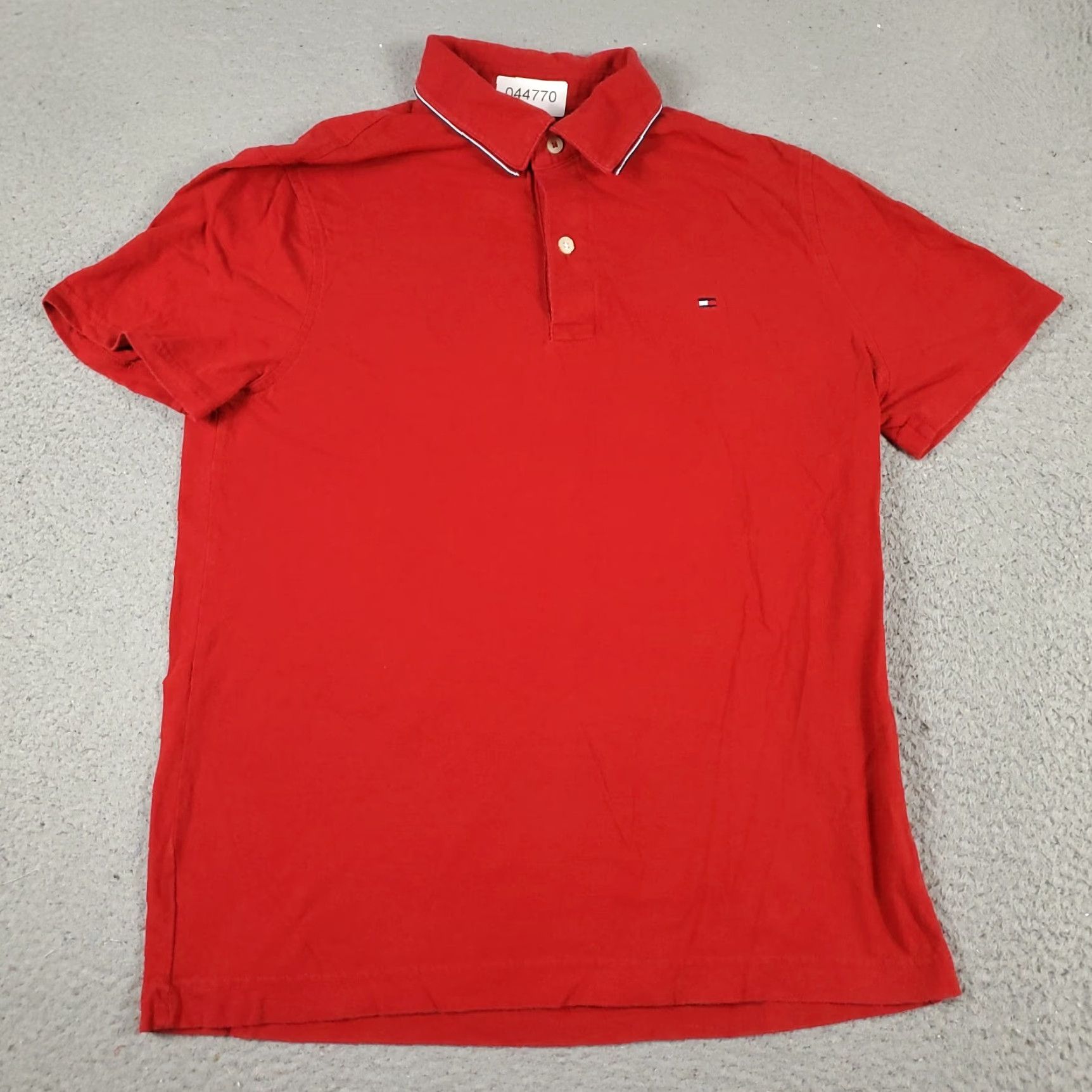 Tommy Hilfiger Tommy Hilfiger Polo Shirt Mens Small Red Short Sleeve Casual Size US S / EU 44-46 / 1 - 2 Thumbnail
