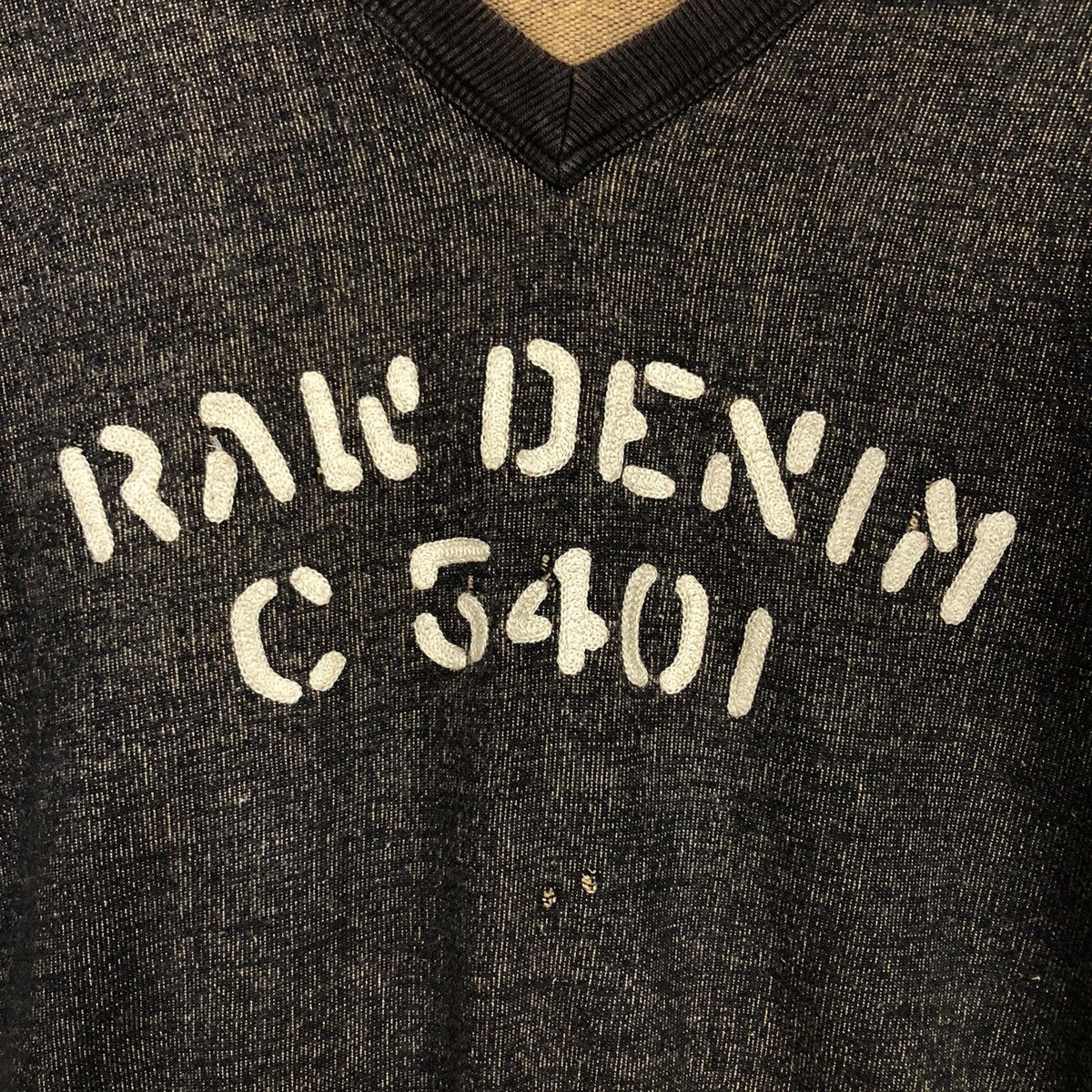 G-Star 📌Vintage Sweatshirt Indigo Design G-Star Raw Denim Big Logo Size US S / EU 44-46 / 1 - 14 Thumbnail