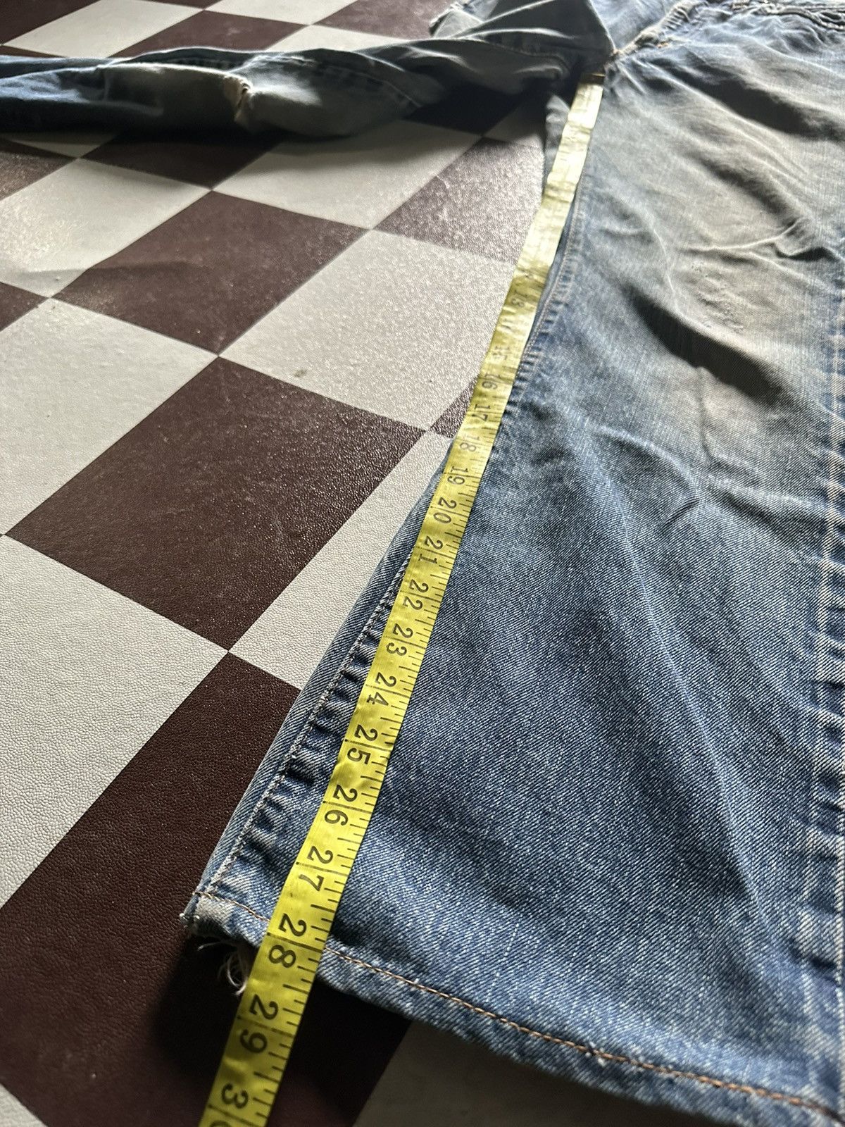 Levi's 🔥Archived🔥Vintage 70s Levi’s bigE top button 16 denim jeans Size US 30 / EU 46 - 12 Thumbnail