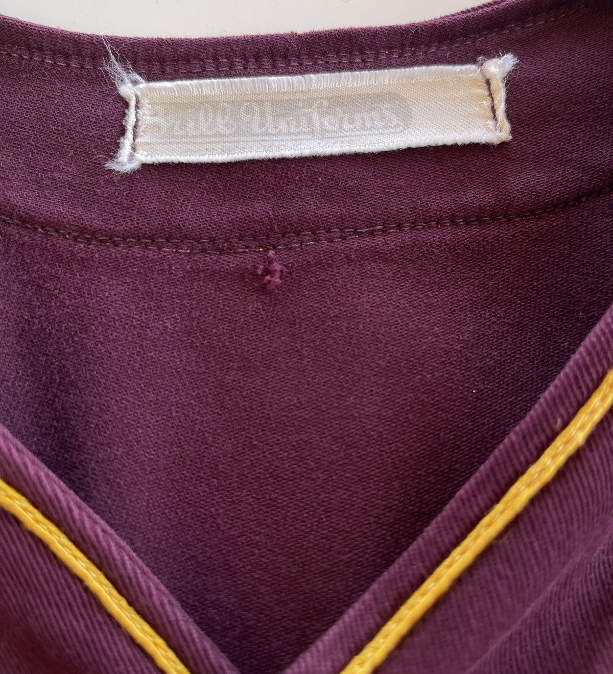 Vintage 90s Bull Uniform Baseball Cotton Shirt Size US L / EU 52-54 / 3 - 6 Thumbnail