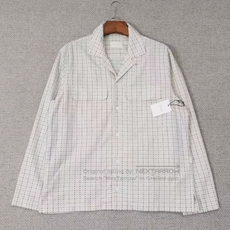 Aime Leon Dore Aime Leon Dore Casual Cuban Collar Long Sleeve Shirt Size US S / EU 44-46 / 1 - 1 Thumbnail
