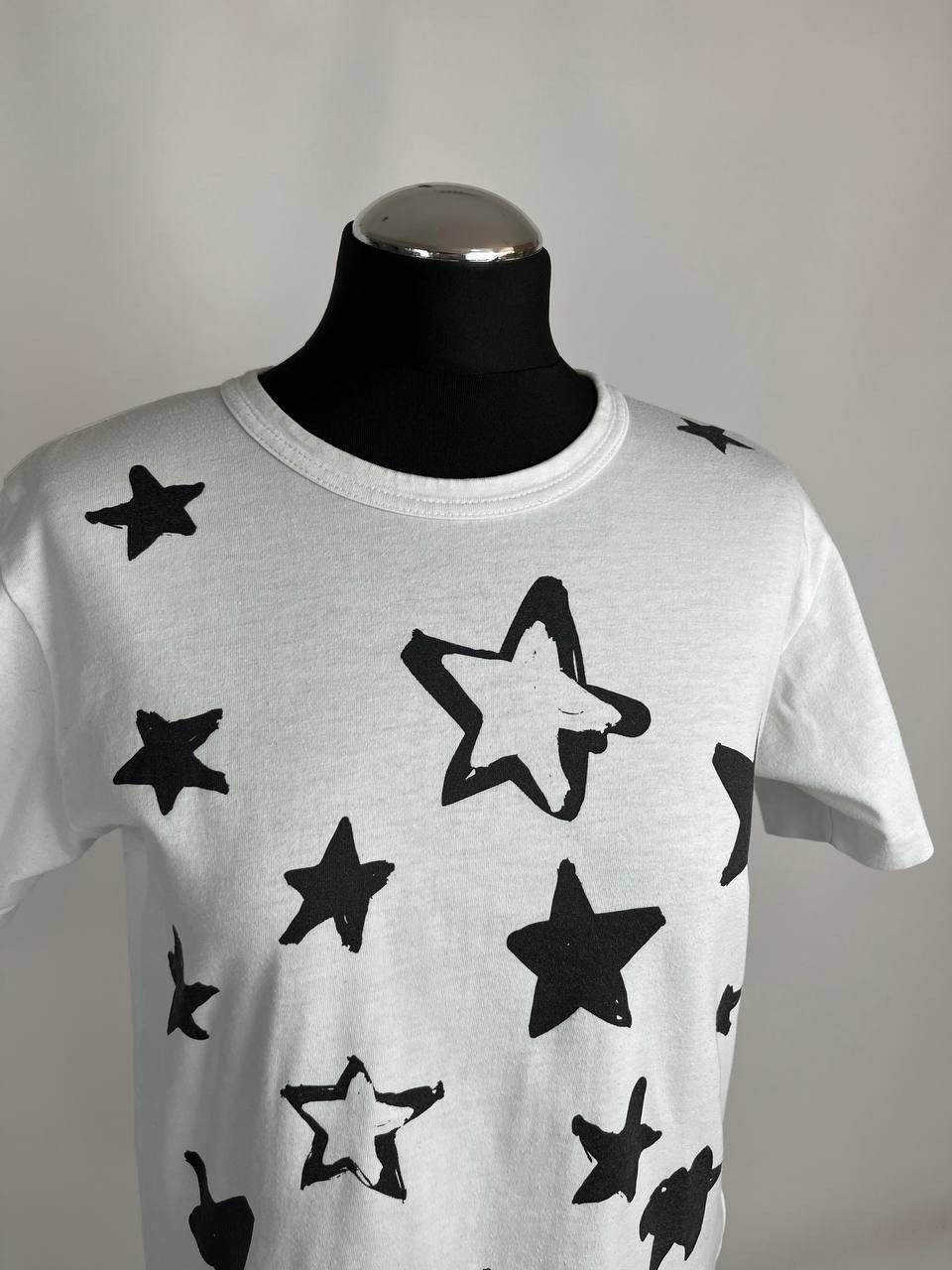 Comme des Garcons × Designer × Vintage vintage comme des garcons women star printed t shirt Size L / US 10 / IT 46 - 4 Thumbnail
