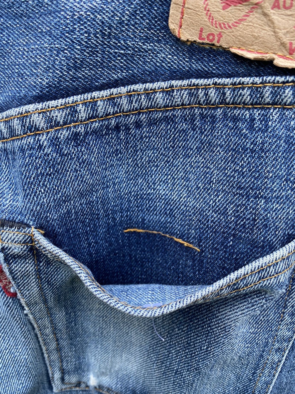 Japanese Brand × Vintage size 32x30 denime redline jeans Size US 32 / EU 48 - 6 Thumbnail