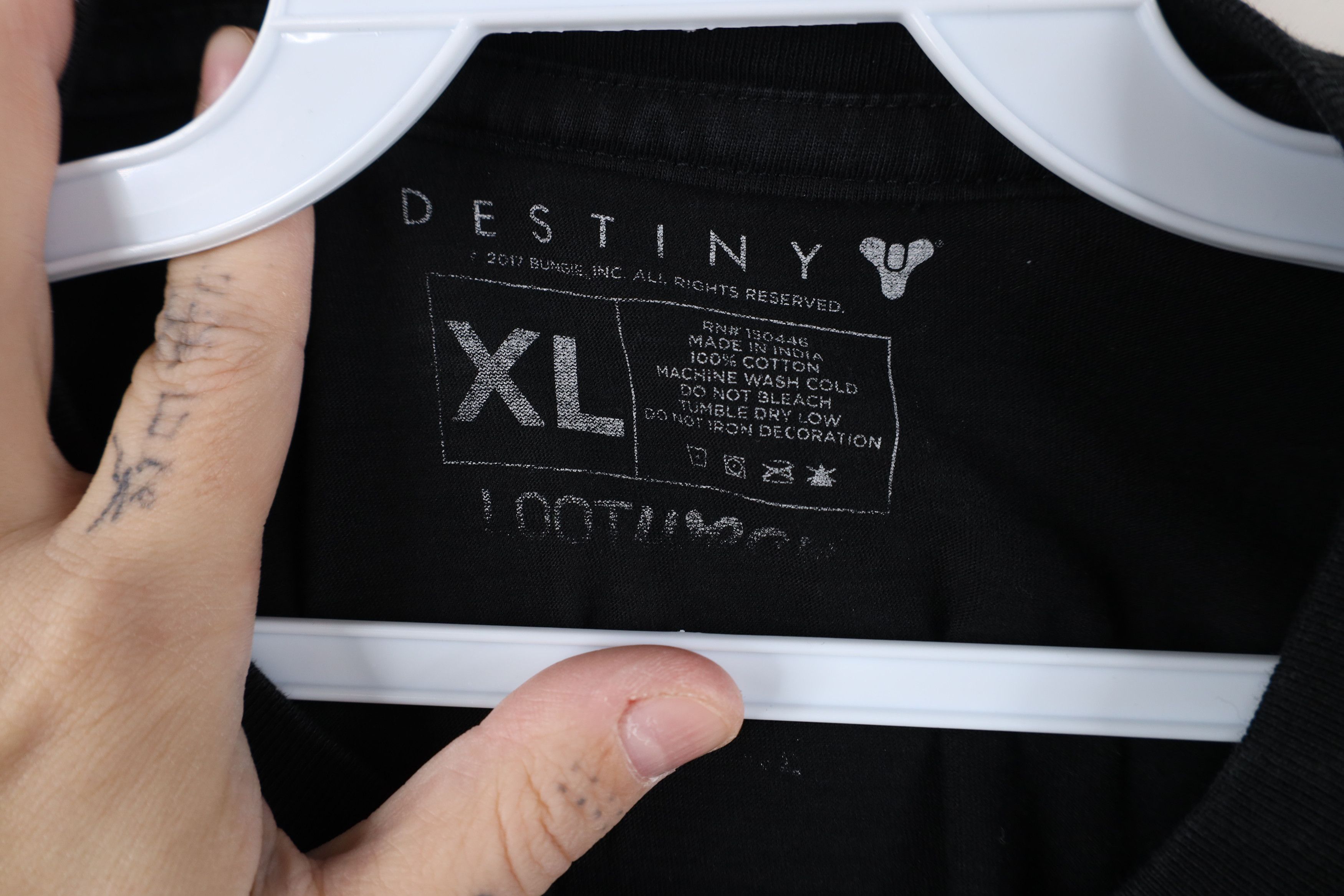 Vintage Vintage Y2K Streetwear Destiny 2 Video Game Gamer T-Shirt Size US XL / EU 56 / 4 - 9 Thumbnail