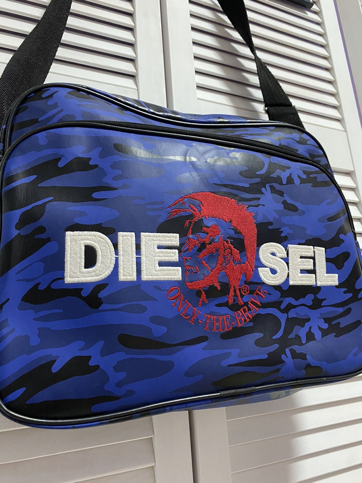 Diesel Vintage Eco Leather Body Bag DIESEL ARMY CAMOUFLAGE Size ONE SIZE - 3 Thumbnail