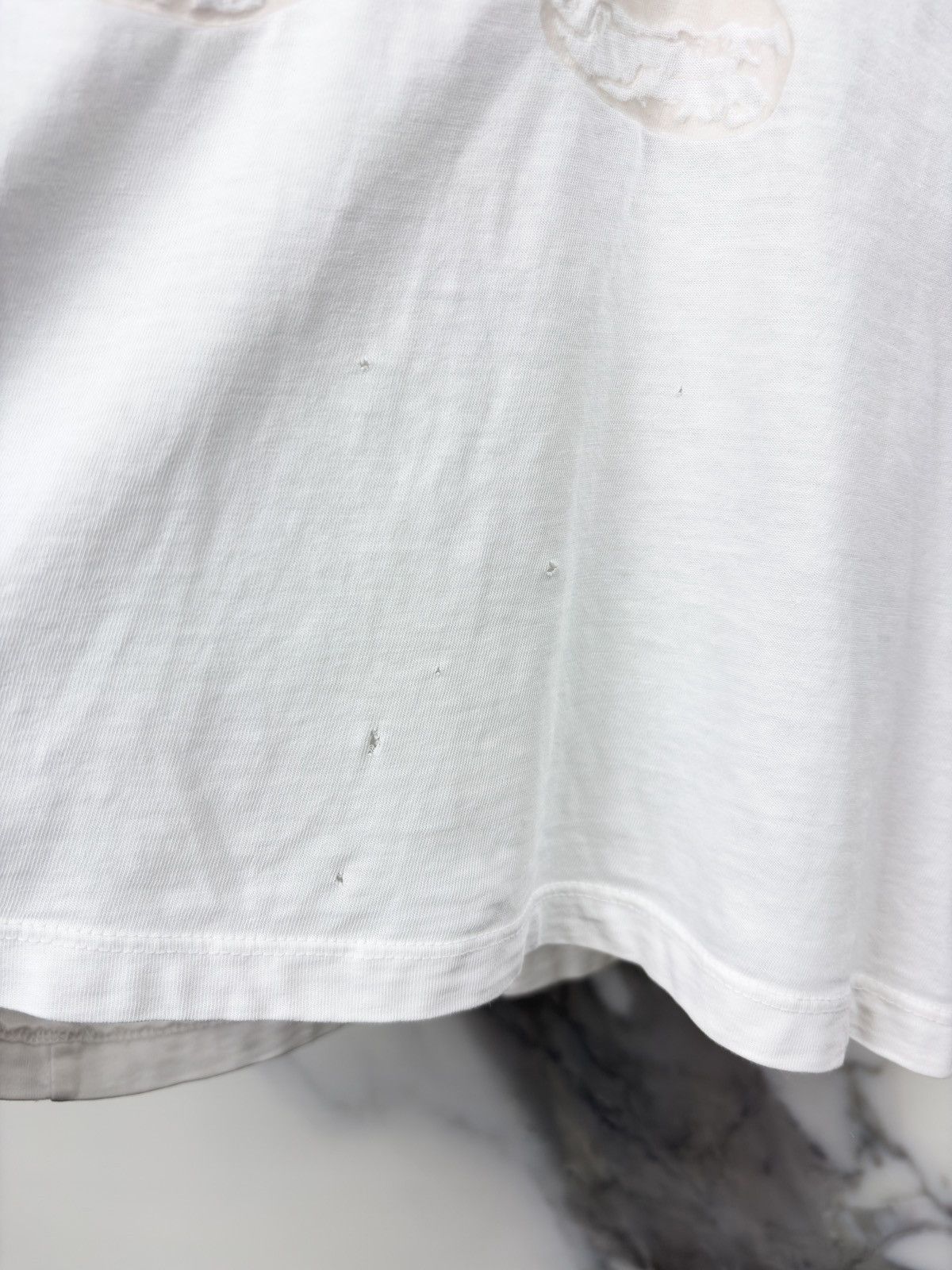 Chrome Hearts Chrome Hearts Vintage Foti Skull Liquid Print Tshirt White Size US S / EU 44-46 / 1 - 10 Thumbnail