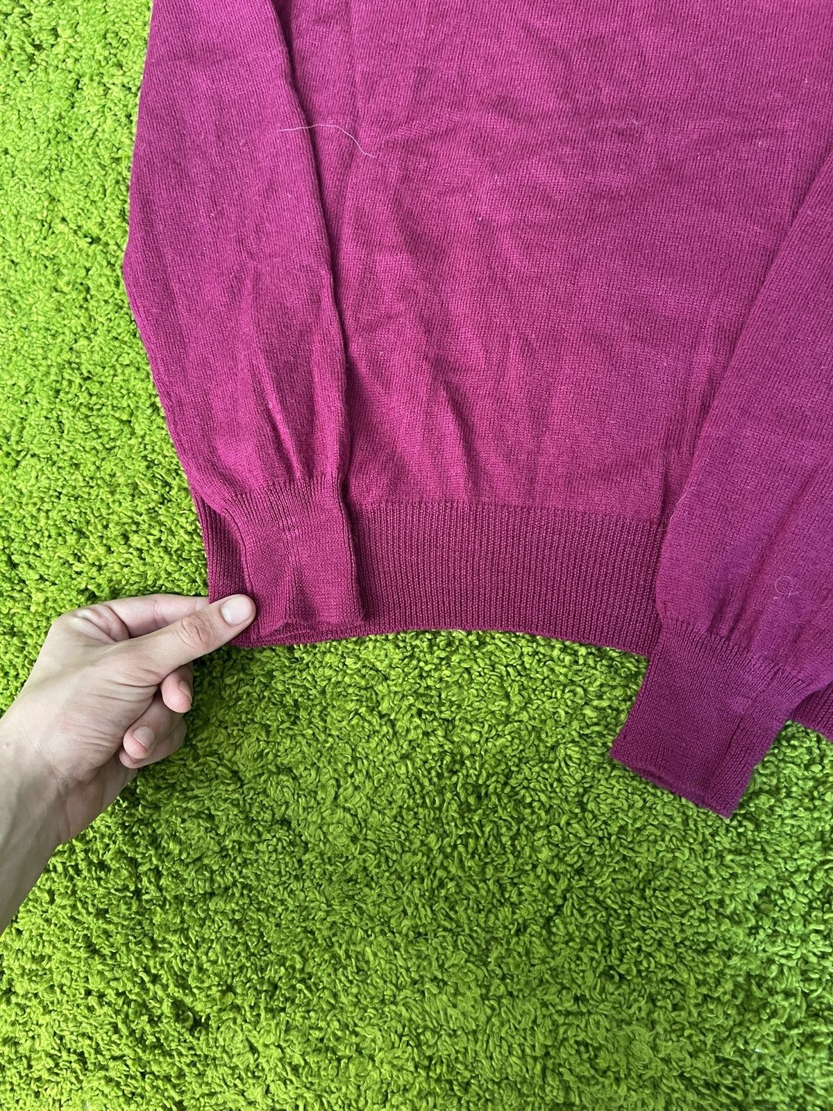 Designer × Valentino Valentino 100% wool knit logo sweater Size M / US 6-8 / IT 42-44 - 5 Thumbnail