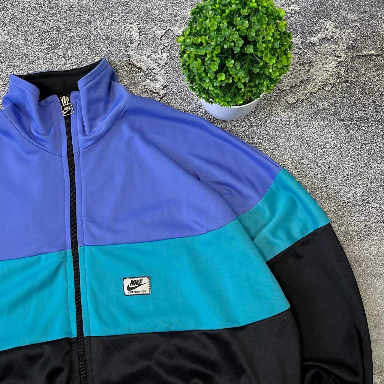 Nike Vintage 80s Nike Oregon Usa Track Jacket Men's Size M Full Size US M / EU 48-50 / 2 - 3 Thumbnail