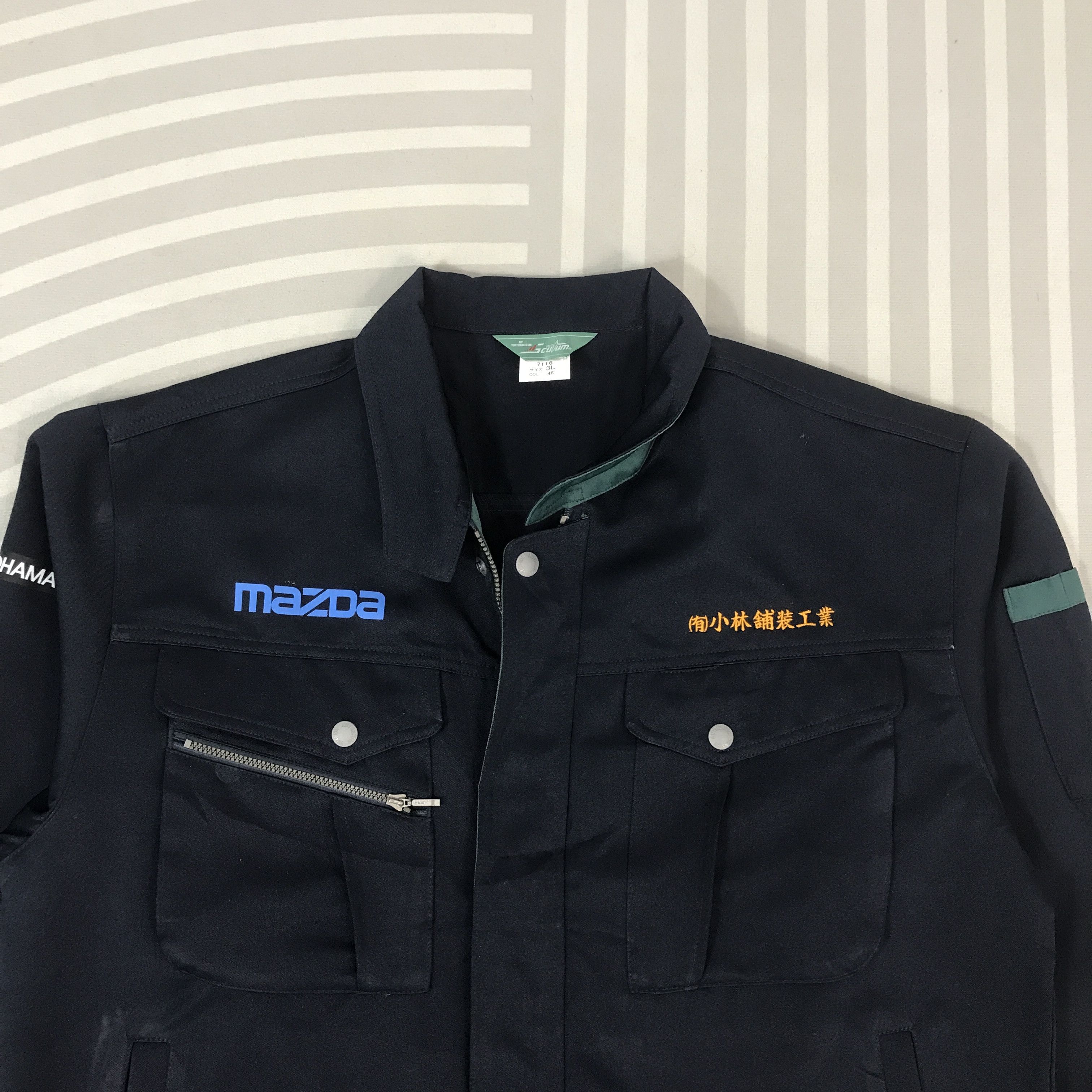 Japanese Brand Vintage Mazda Jacket japan uniform custom Jacket K61B20 Size US L / EU 52-54 / 3 - 4 Thumbnail